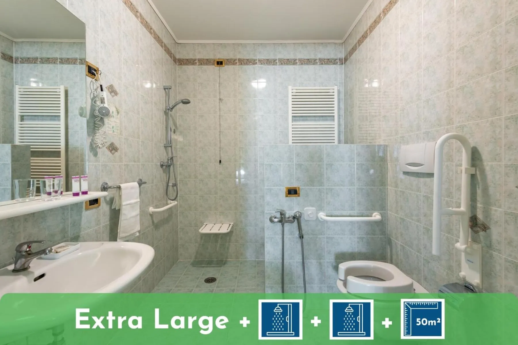 Bathroom in Hotel Savoia Thermae & SPA