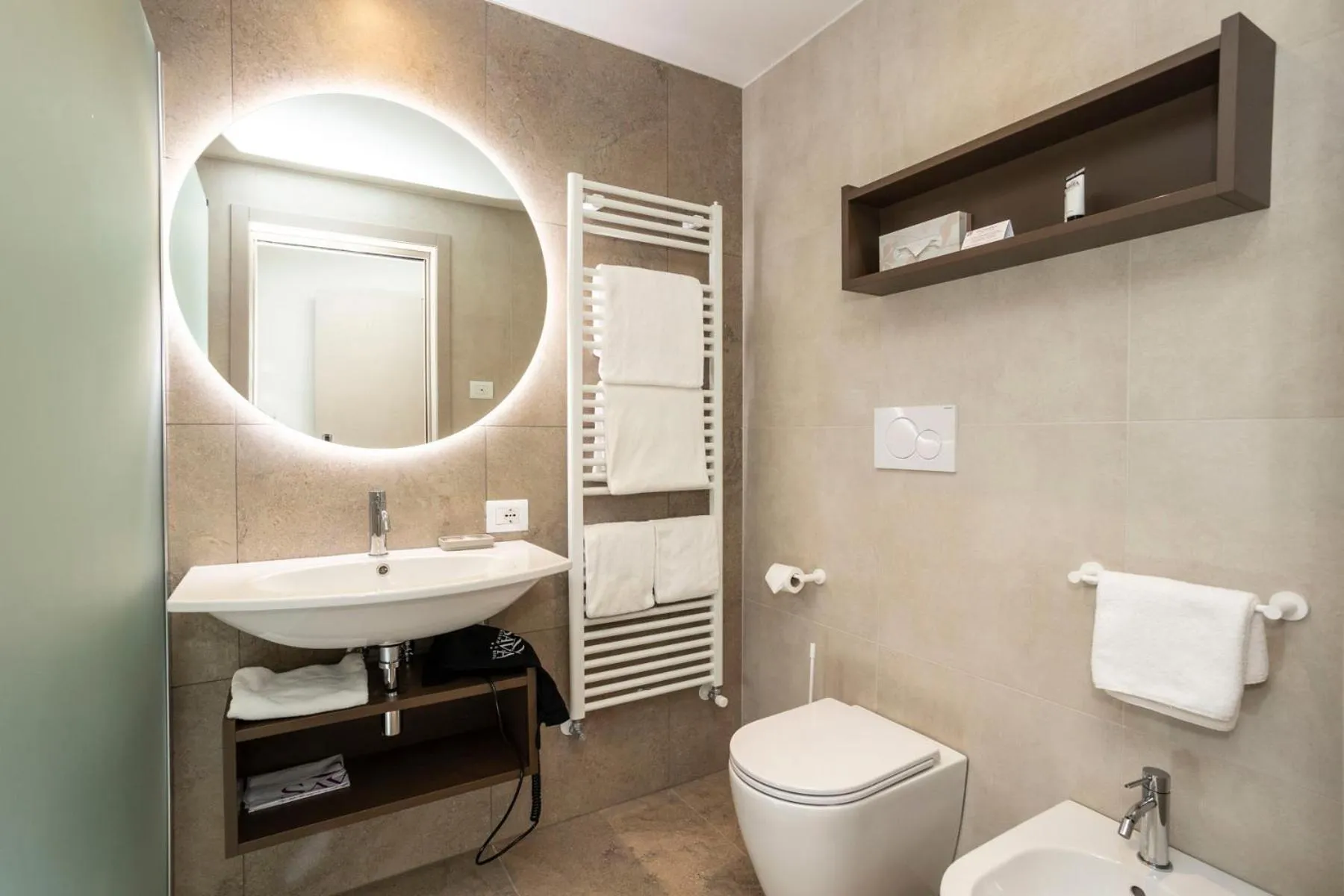 Bathroom in Hotel Savoia Thermae & SPA