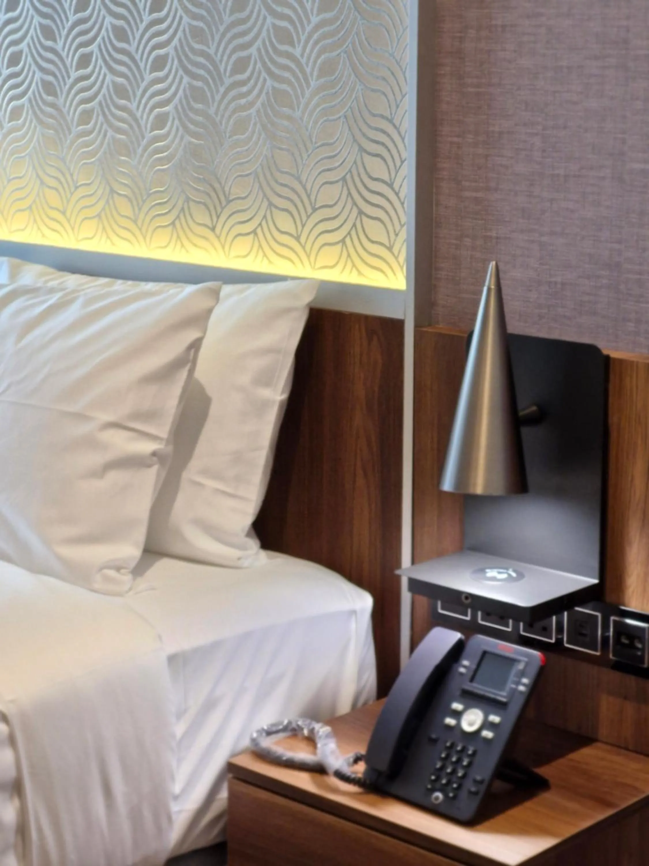 Bed in Ocean View Hotel Kuwait