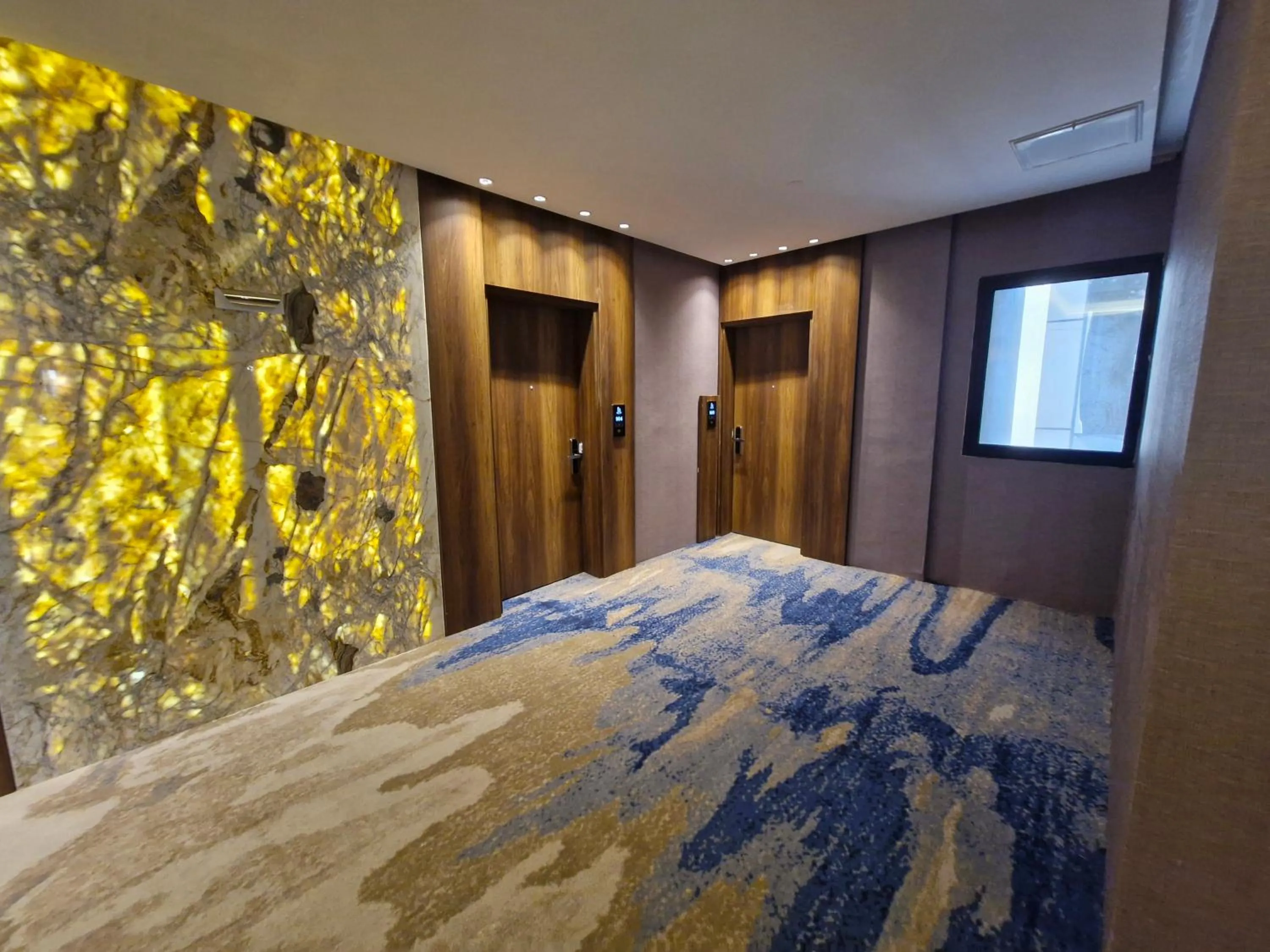 Bed in Ocean View Hotel Kuwait