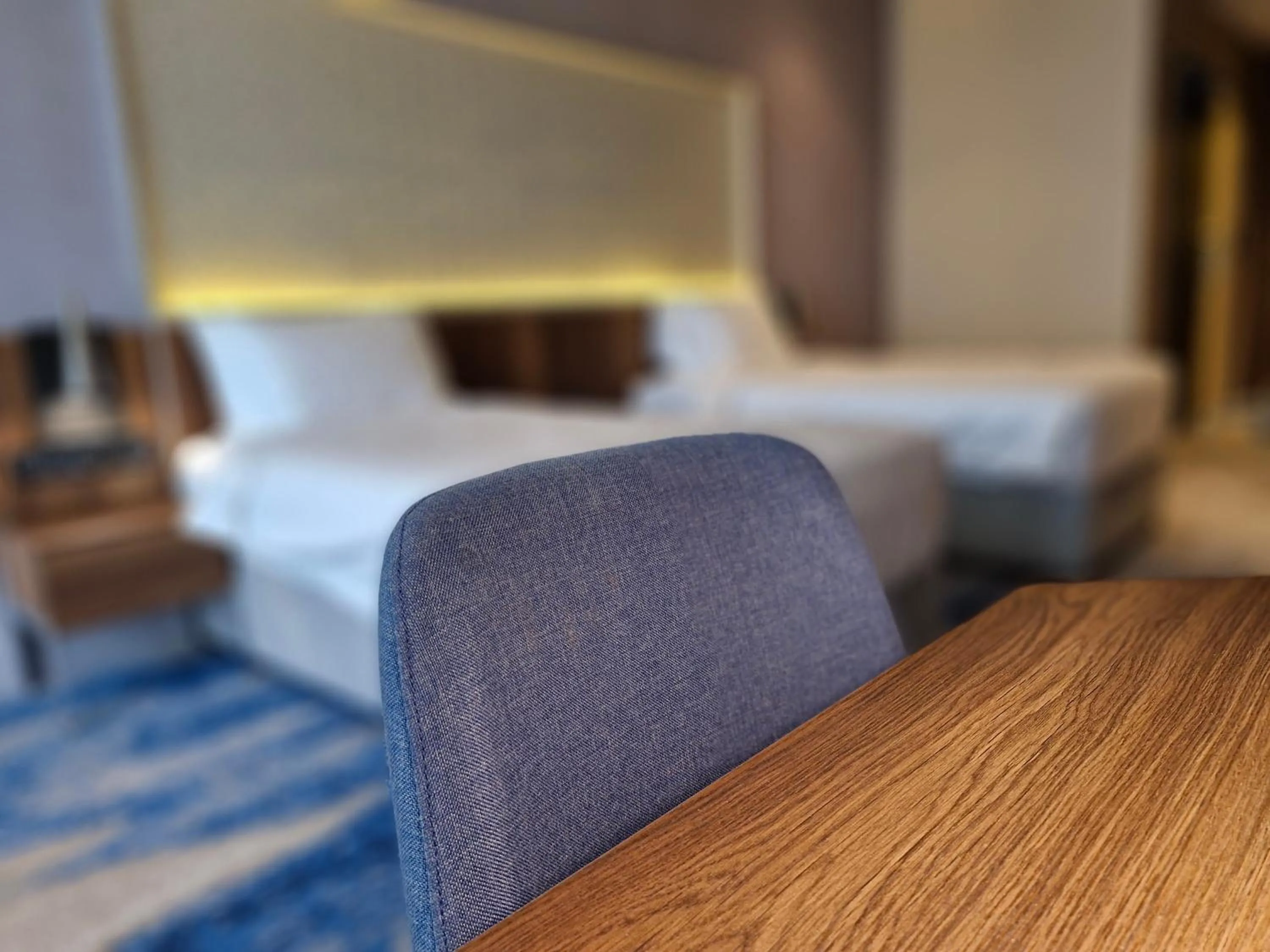 Bed in Ocean View Hotel Kuwait