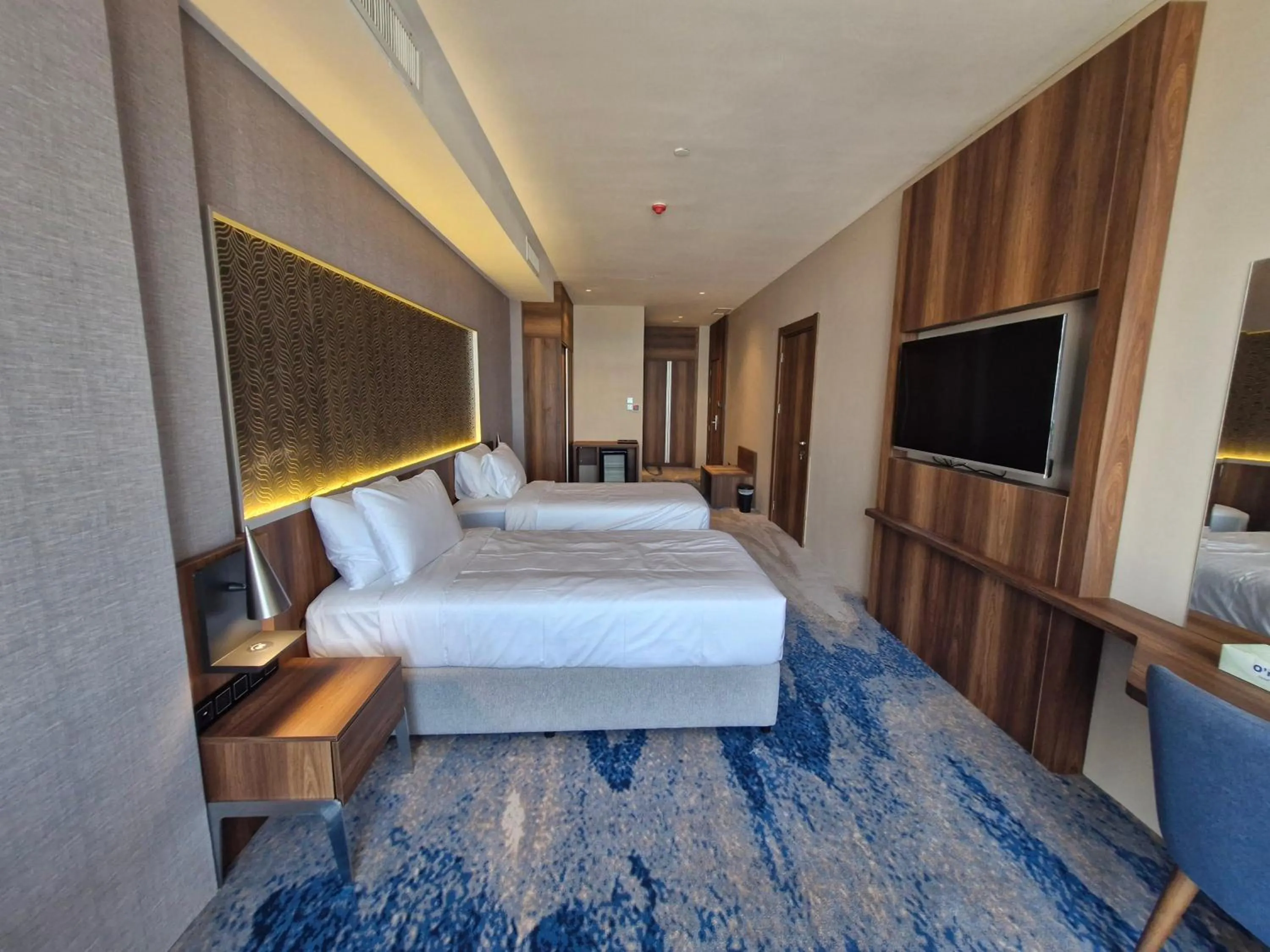 Bed in Ocean View Hotel Kuwait