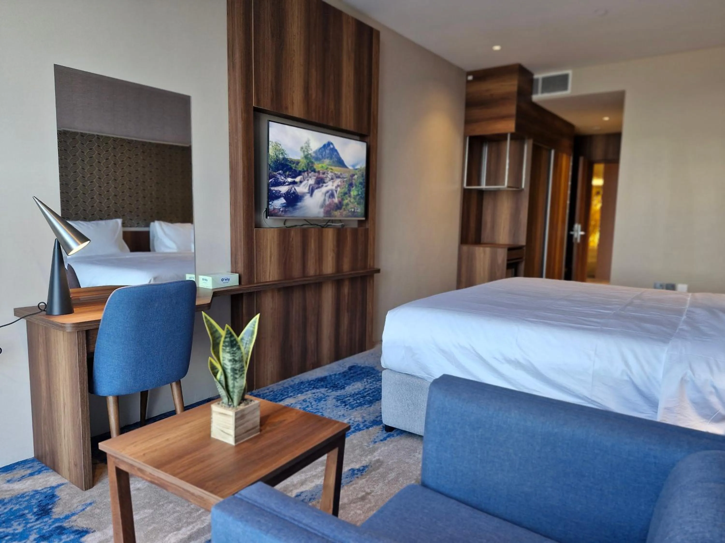 Bed in Ocean View Hotel Kuwait