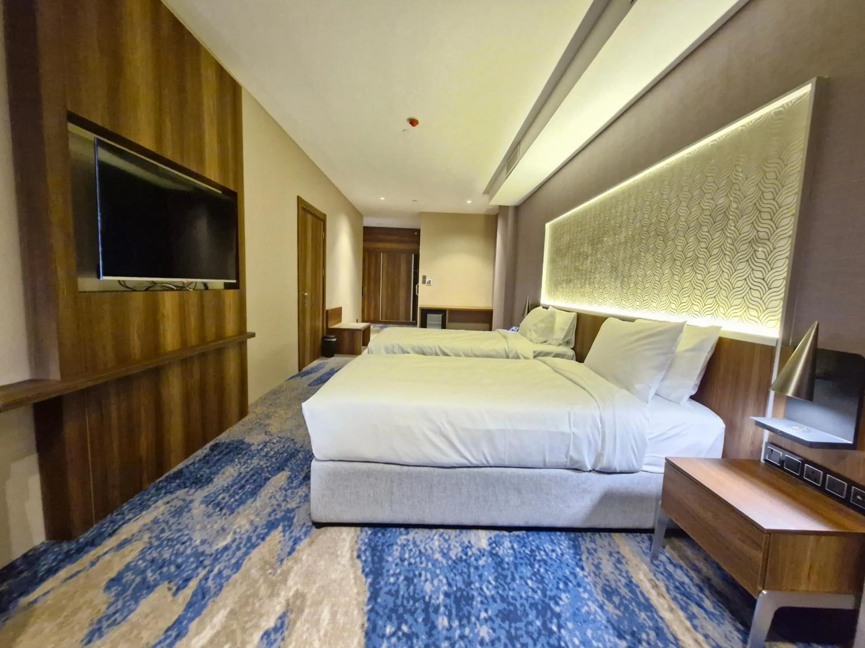 Bed in Ocean View Hotel Kuwait