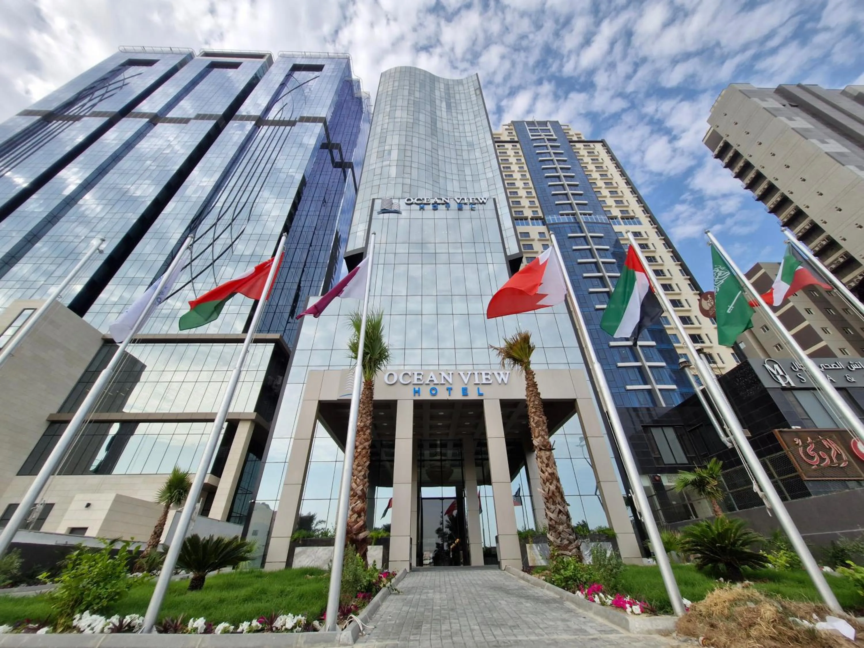 Property building in Ocean View Hotel Kuwait
