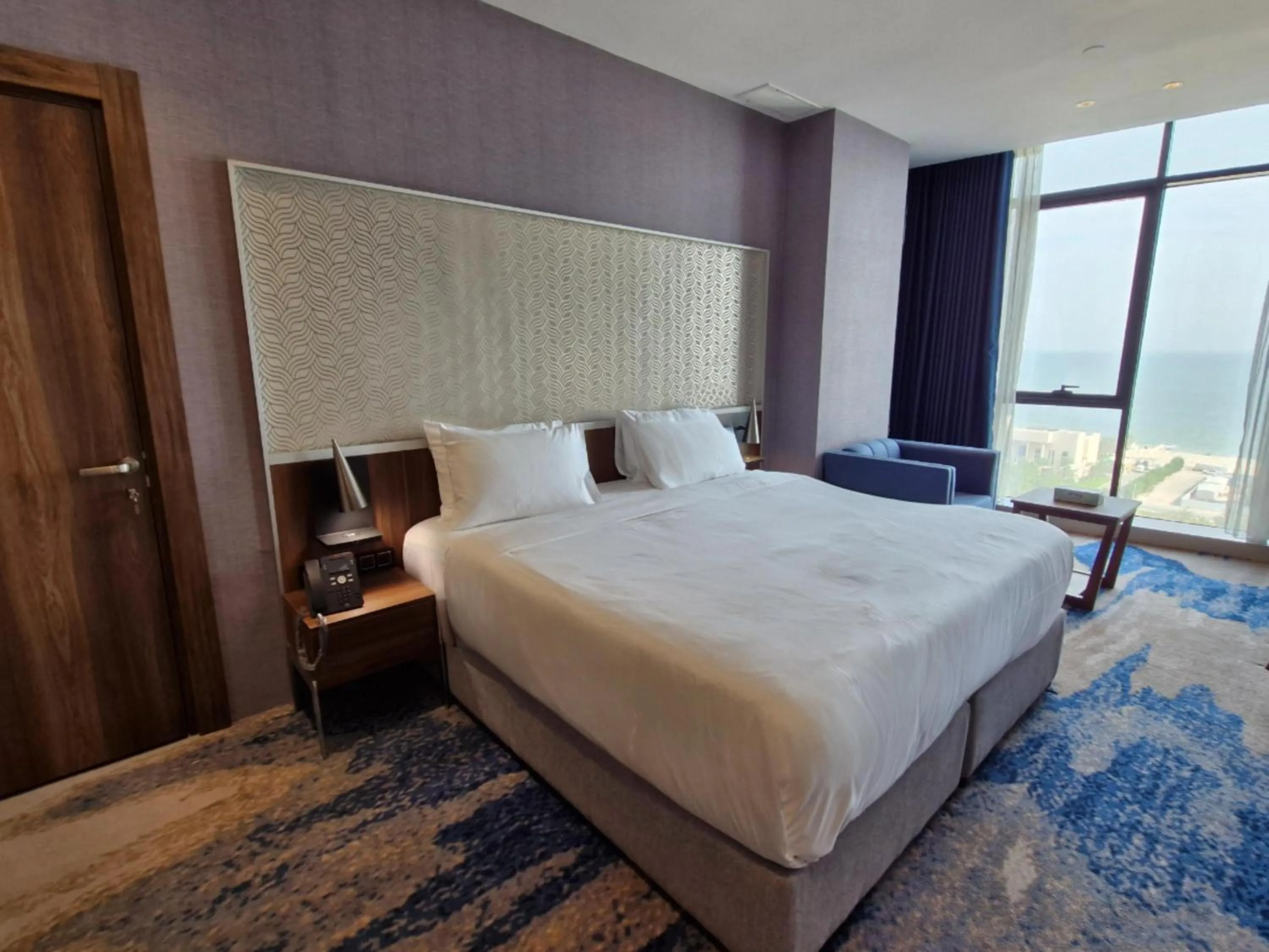 Bed in Ocean View Hotel Kuwait