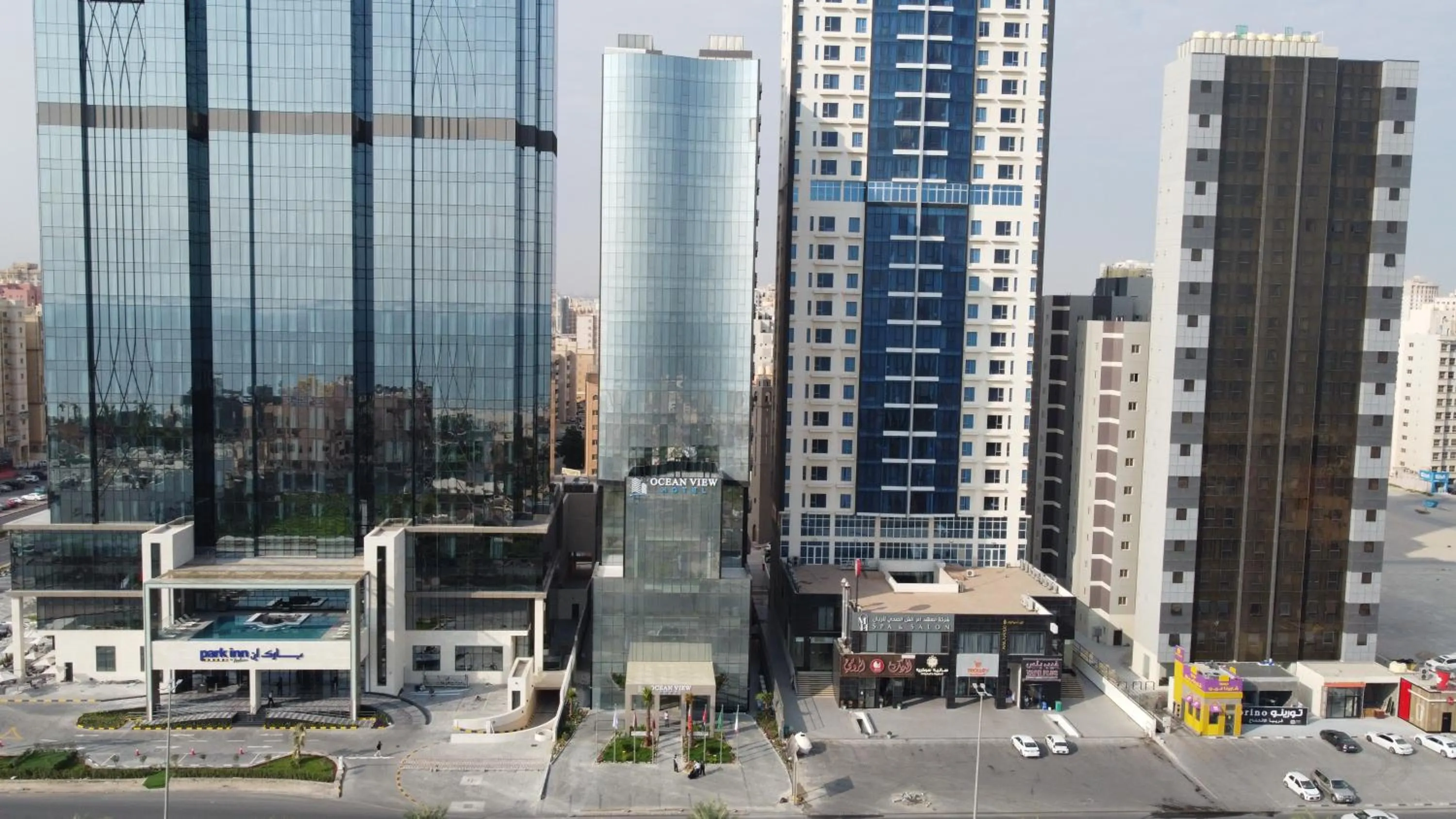 Property building in Ocean View Hotel Kuwait