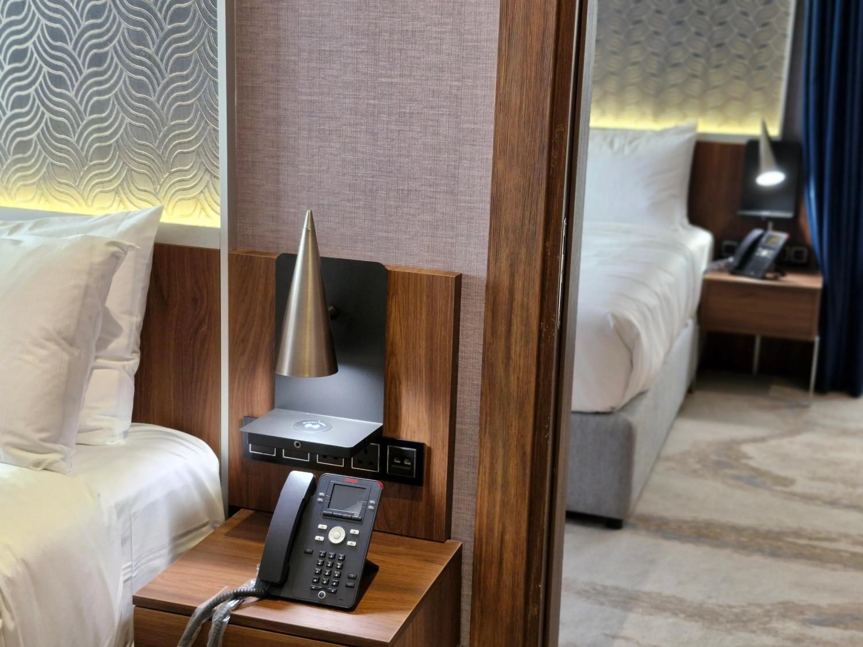 Bed in Ocean View Hotel Kuwait