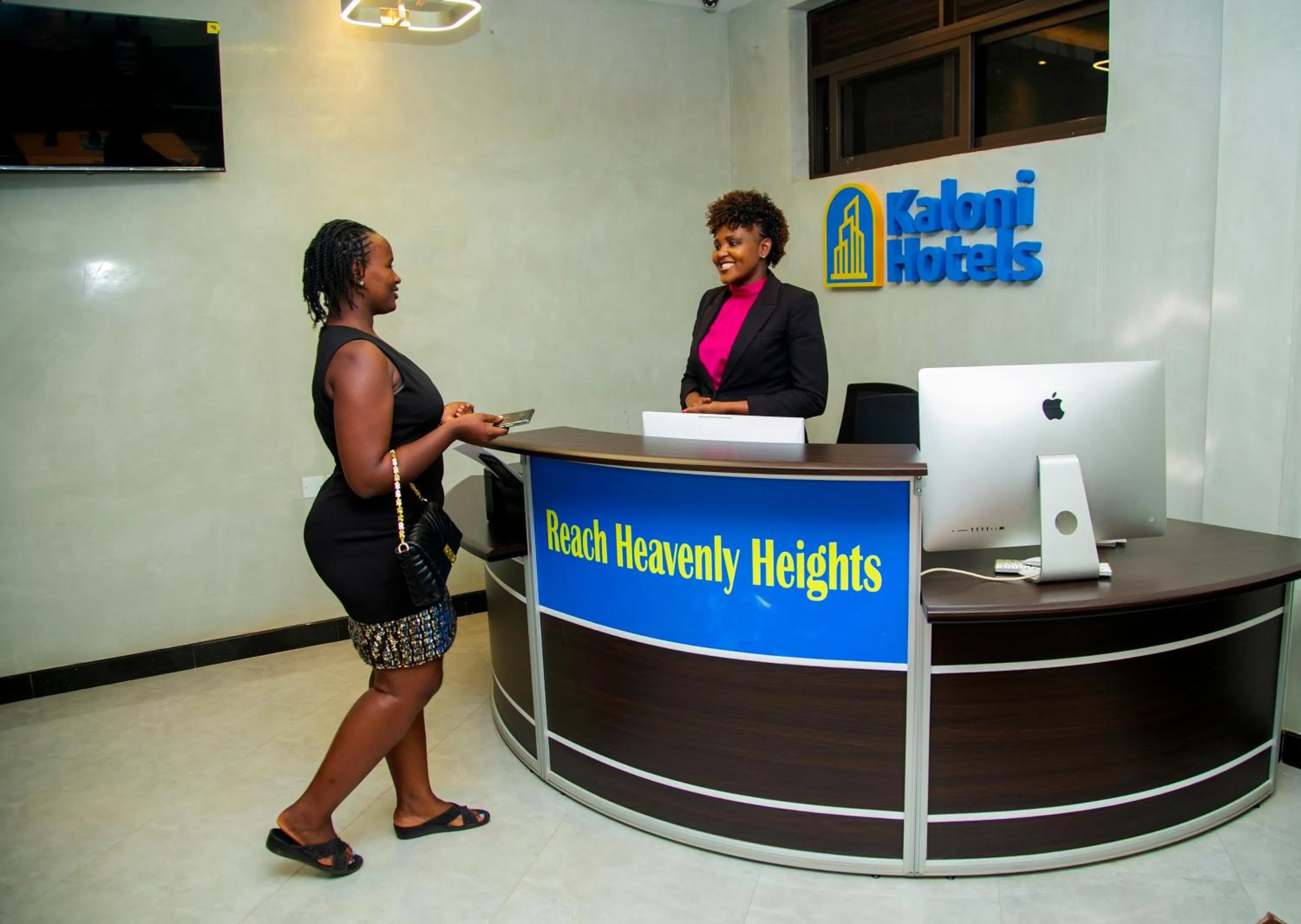 Lobby or reception in Kaloni Hotels