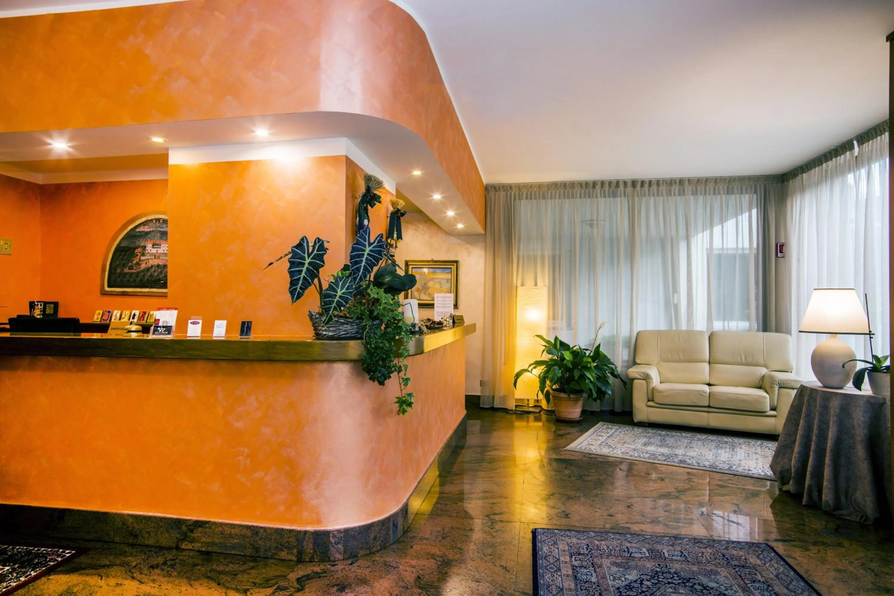 Lobby or reception in Hotel Le Pageot