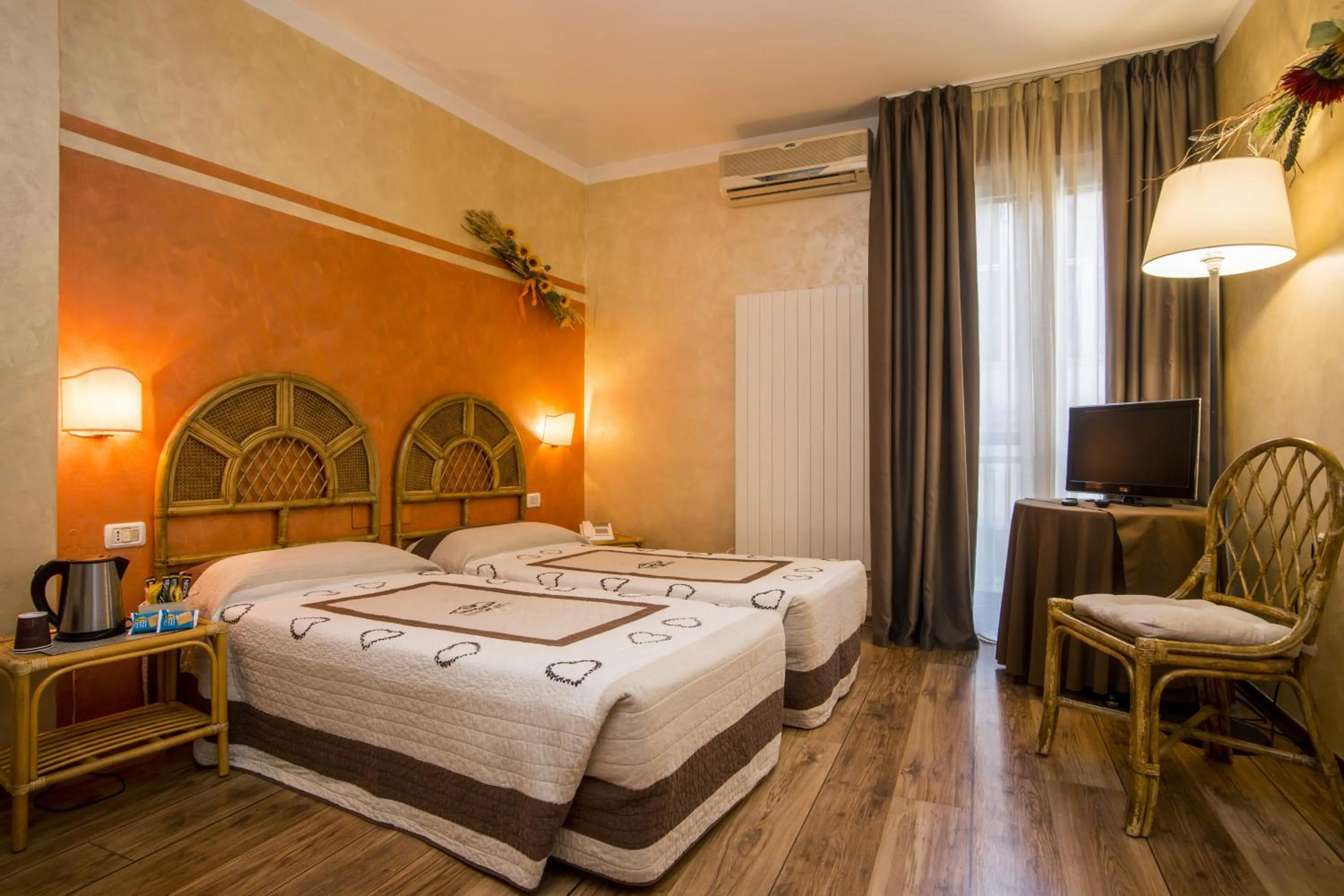 Bed in Hotel Le Pageot