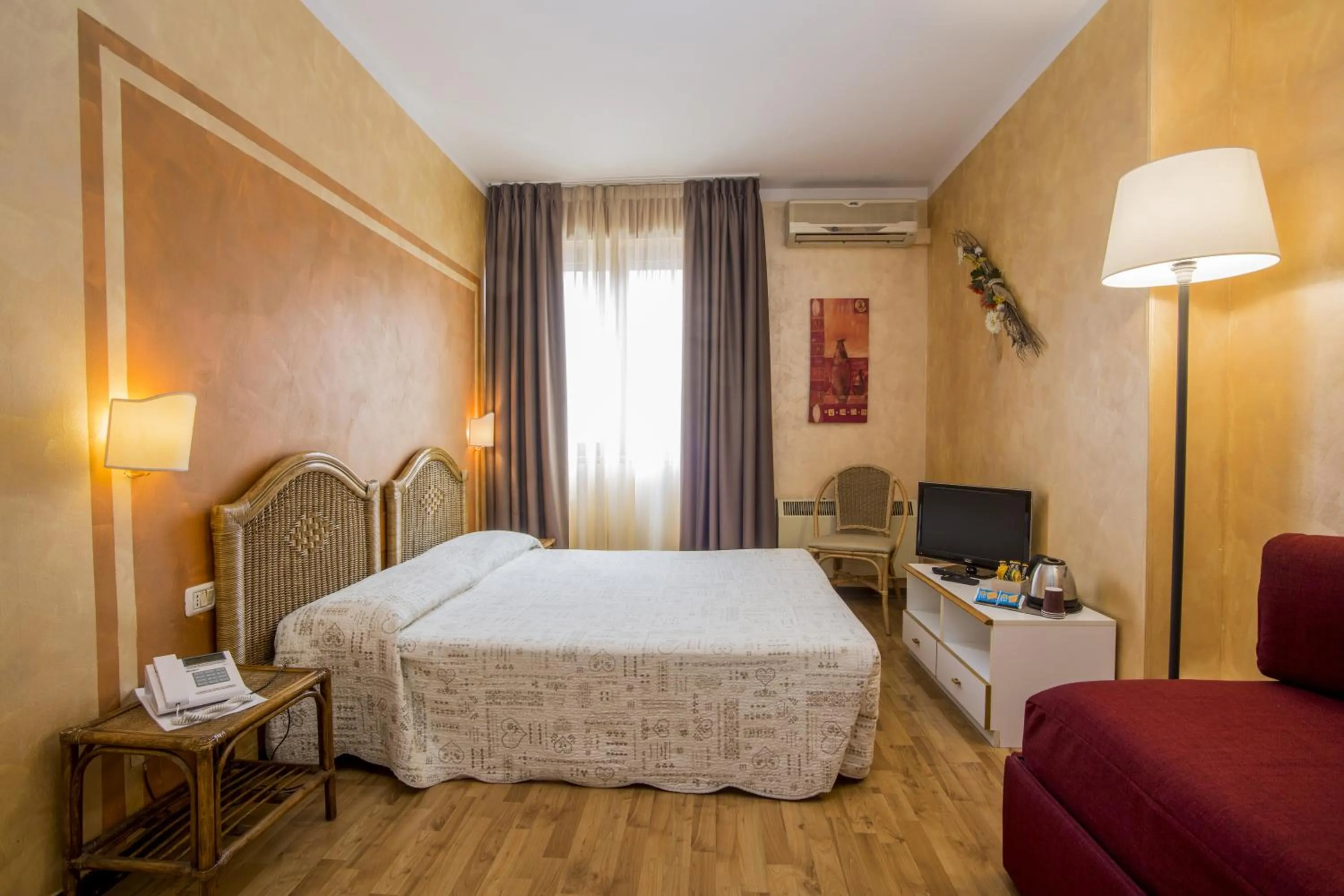 Bed in Hotel Le Pageot