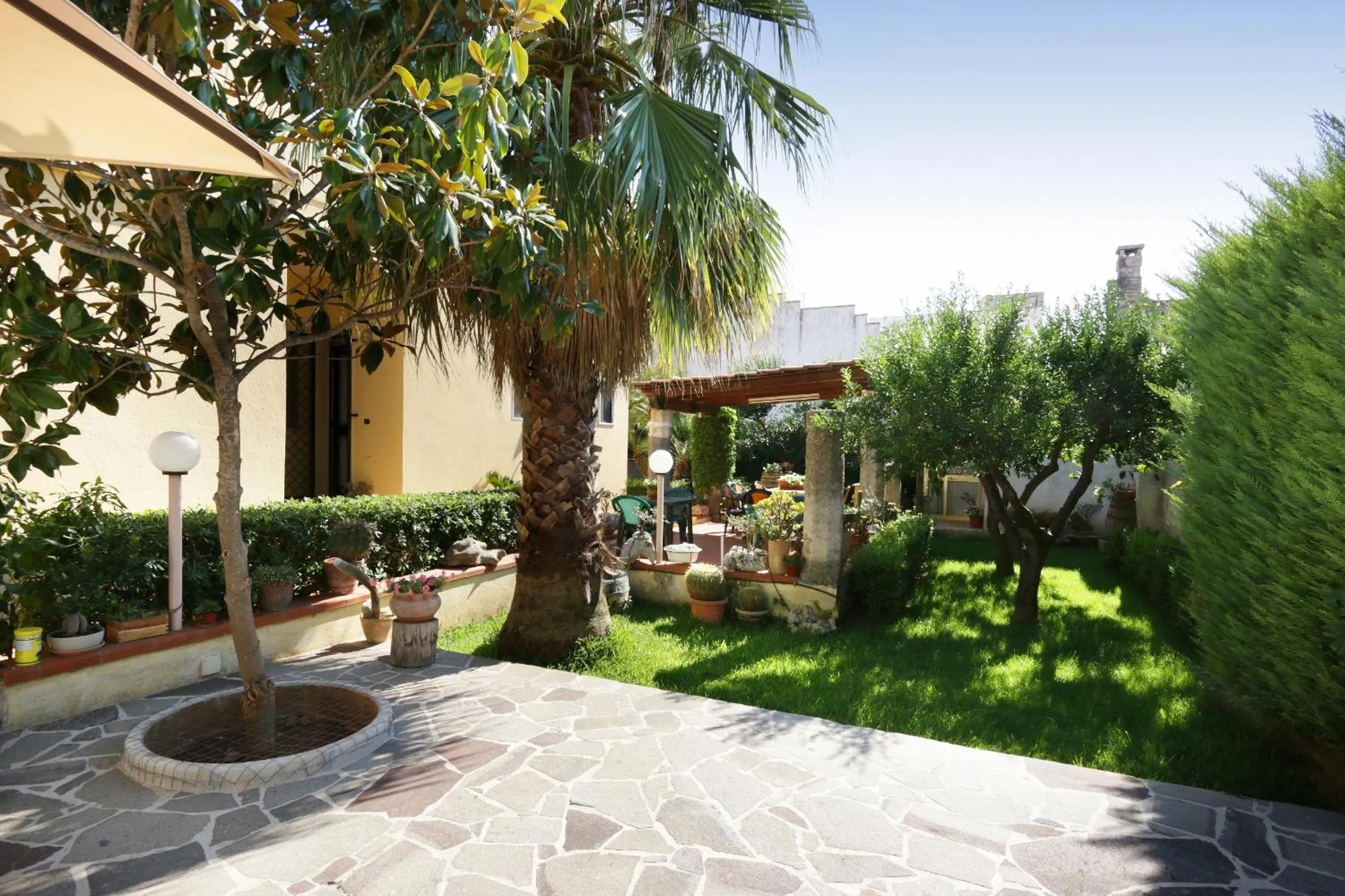 Garden in B&B La Villa