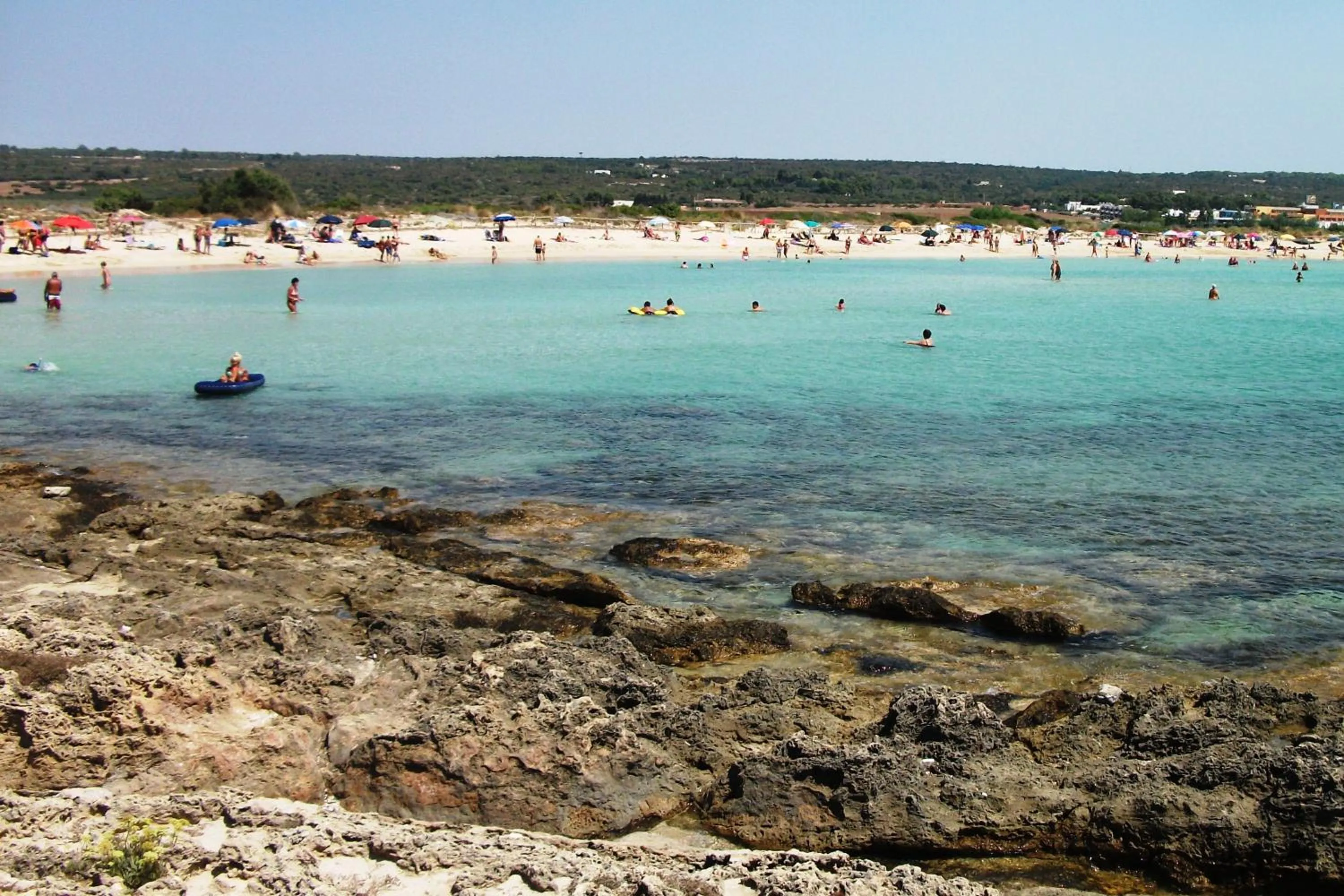 Beach in B&B La Villa