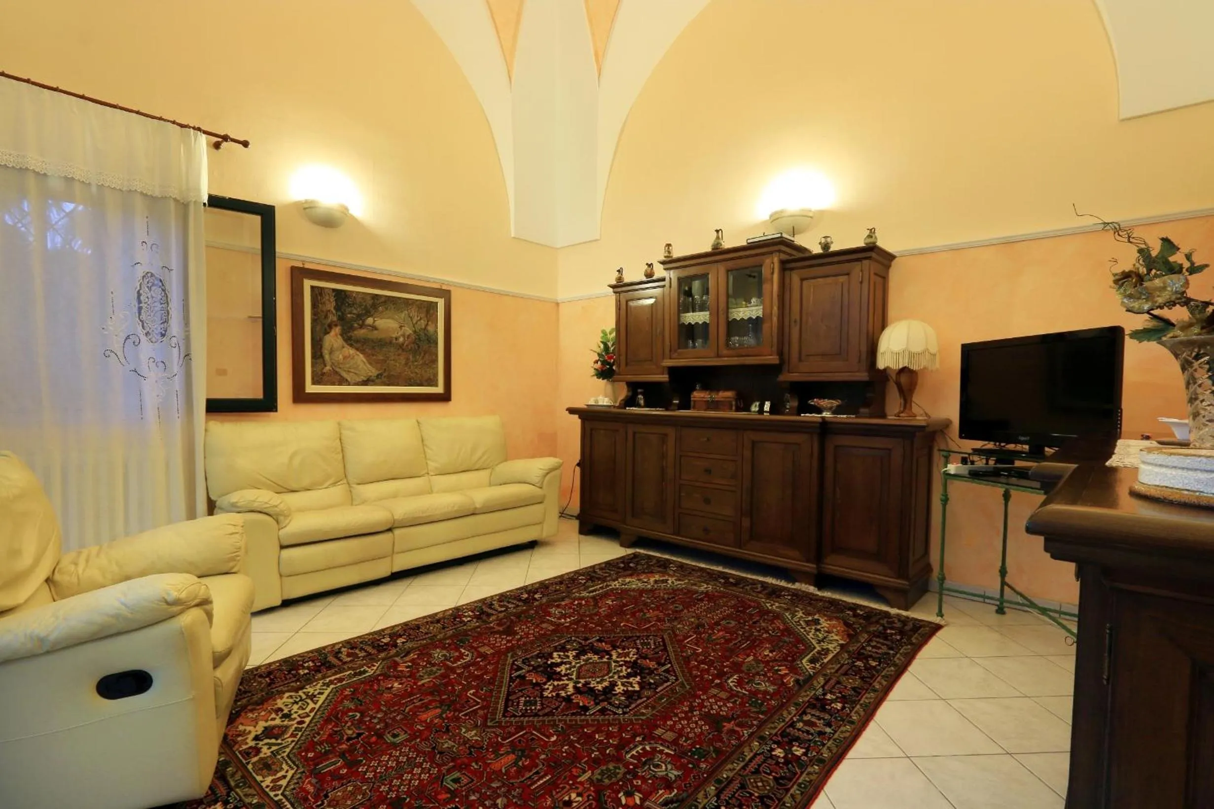 Living room in B&B La Villa