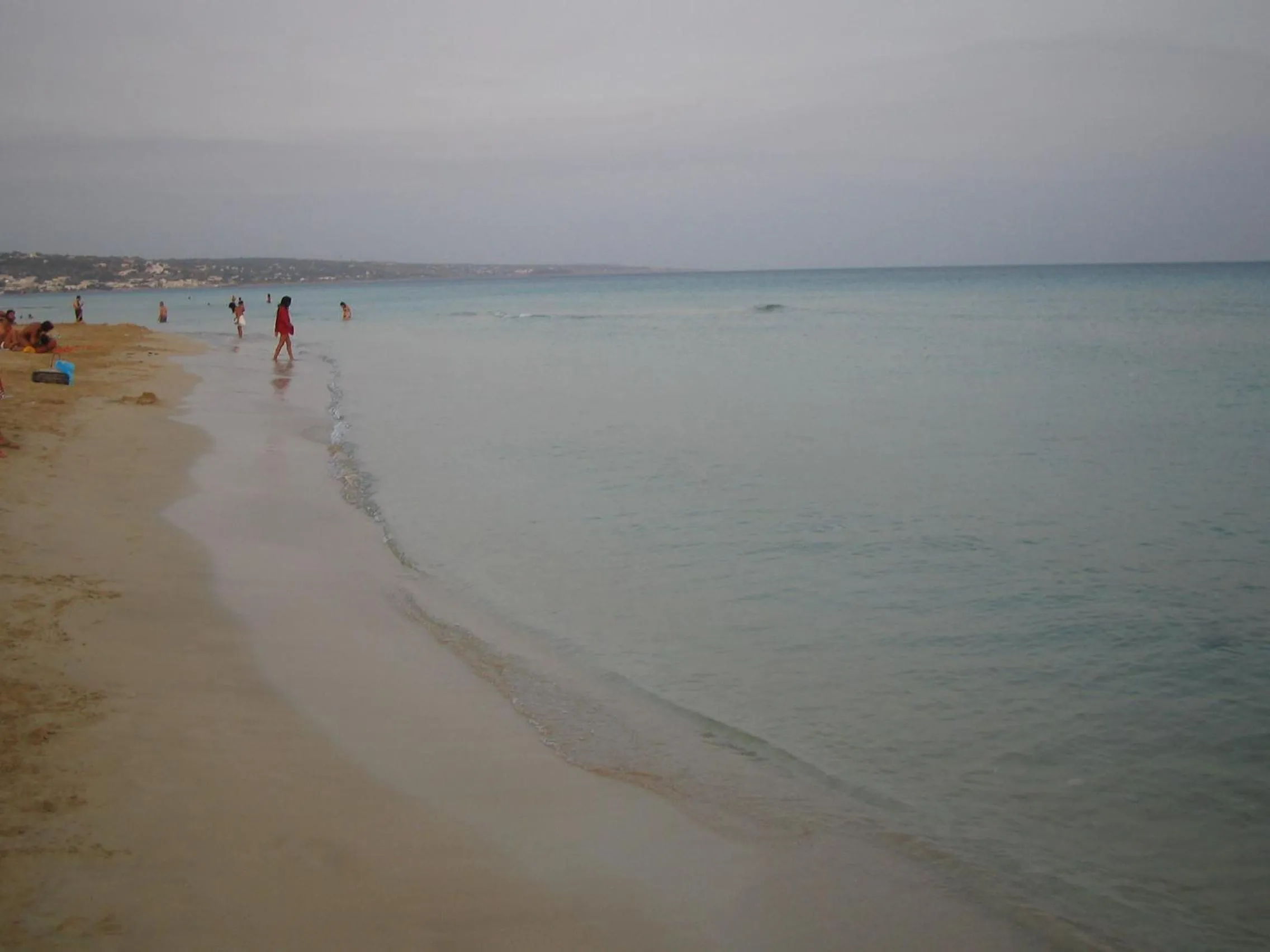 Beach in B&B La Villa