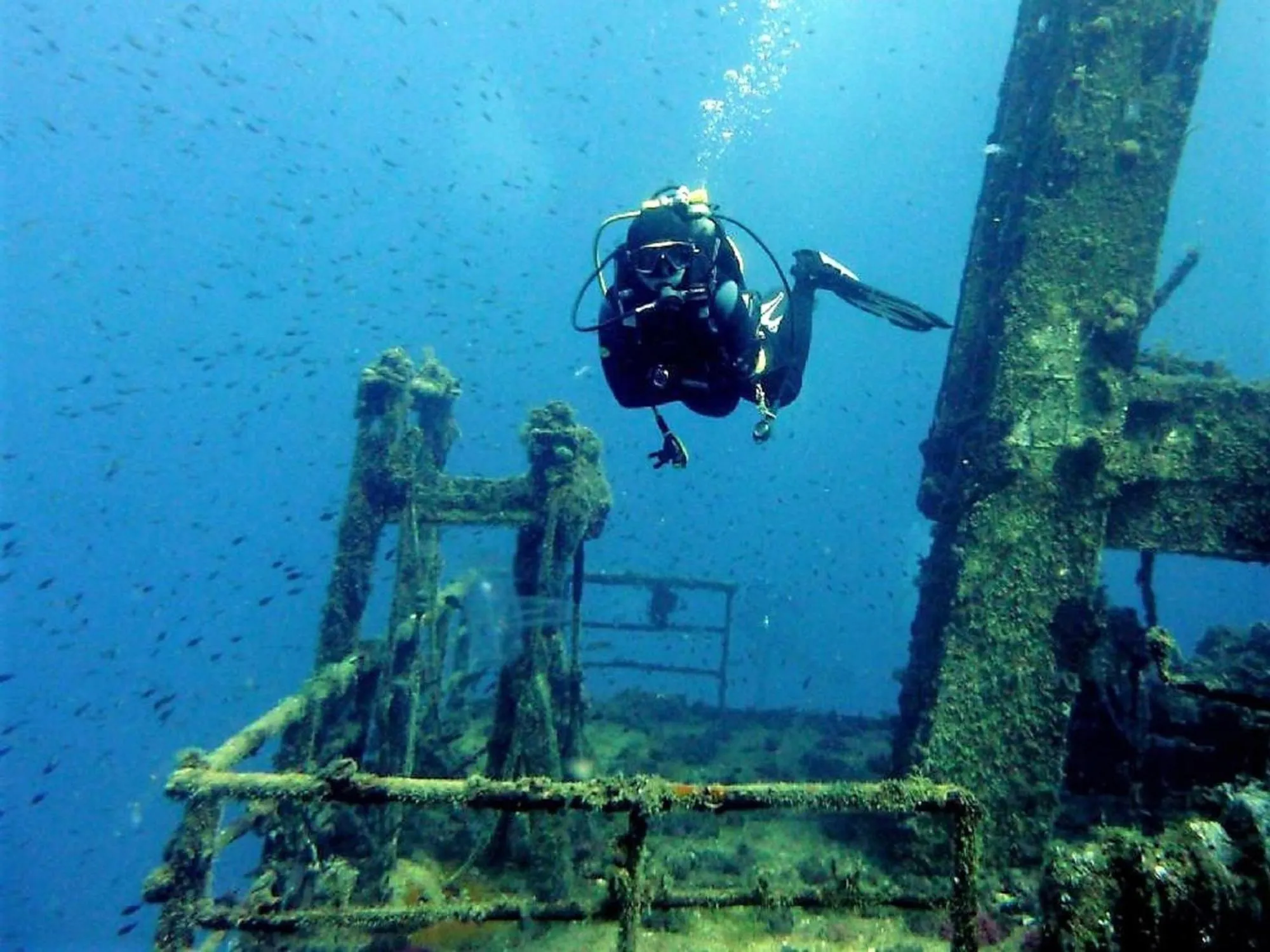 Diving in B&B La Villa