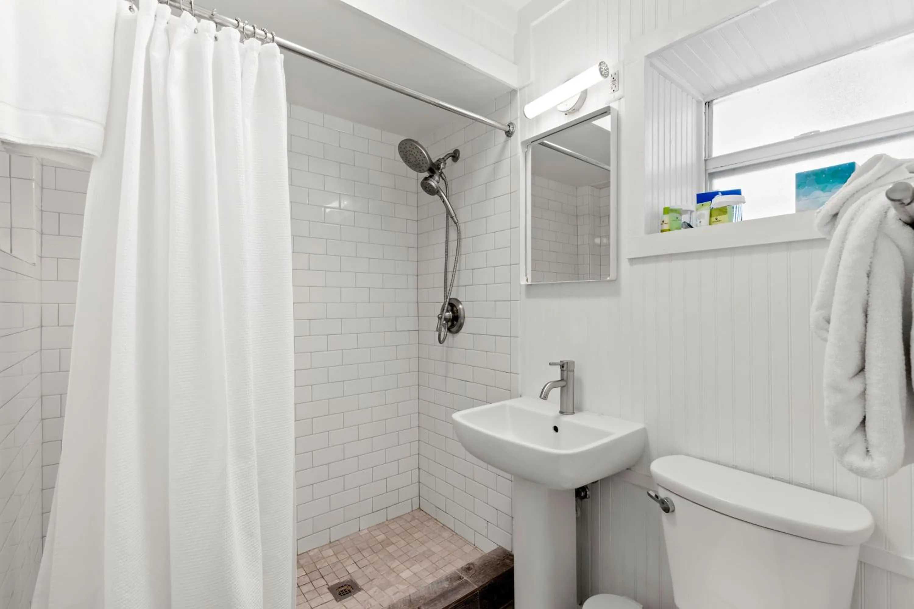 Bathroom in Inn on the Beach