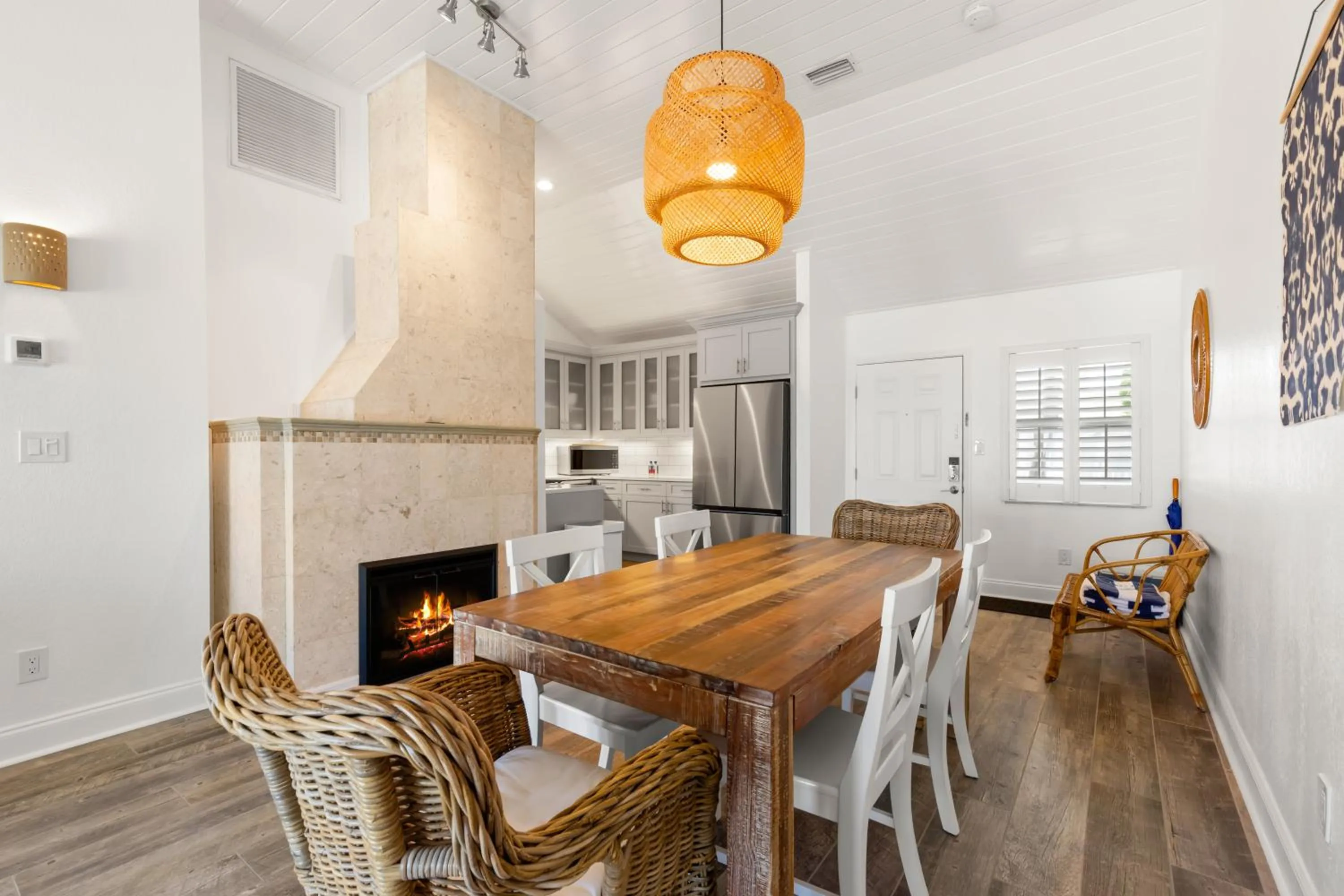 Dining area in Inn on the Beach