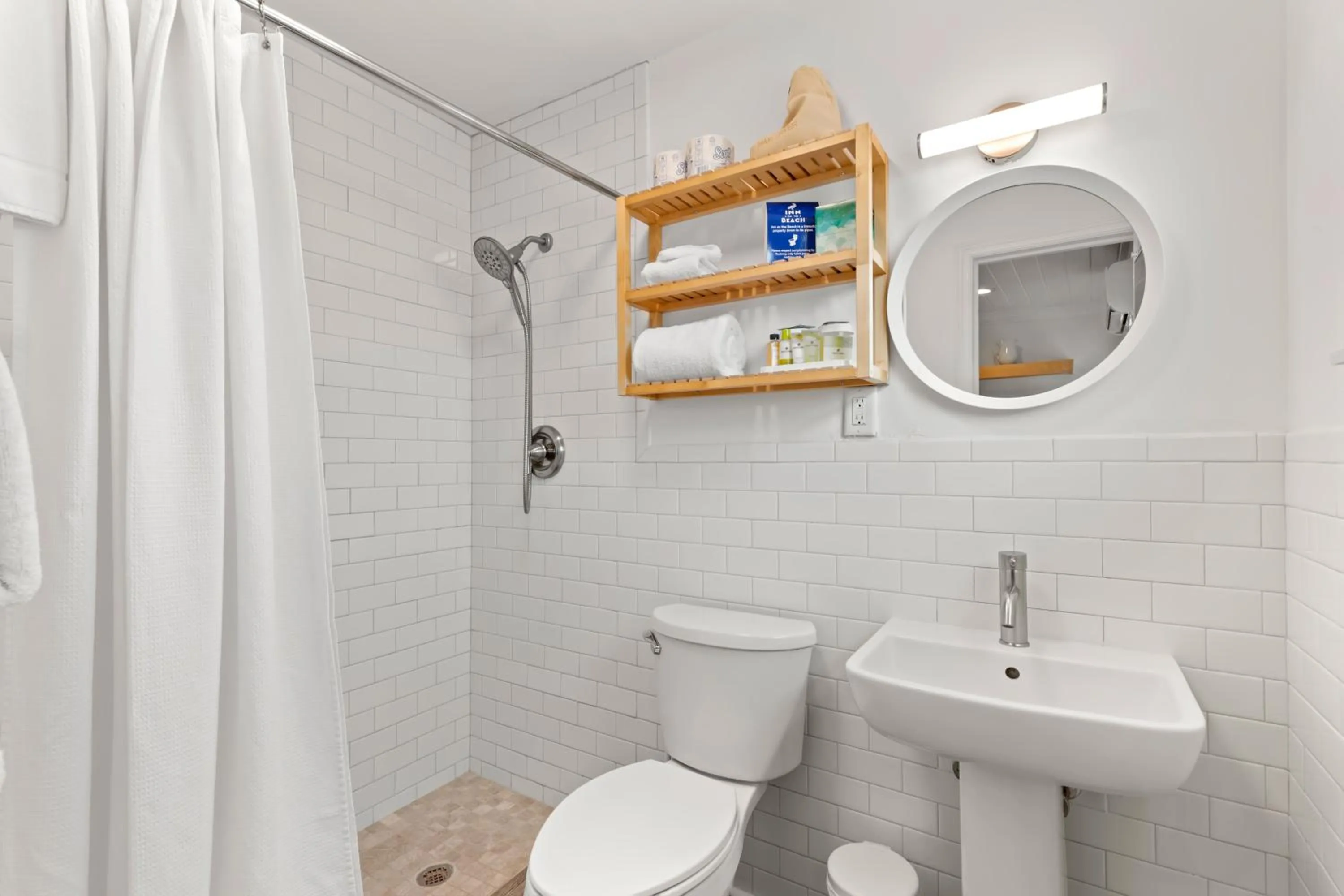 Bathroom in Inn on the Beach