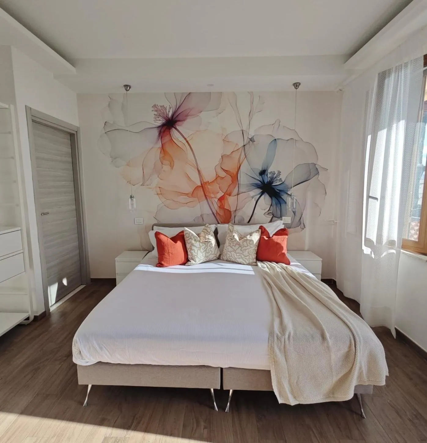 Bed in Villa Greta Hotel Rooms & Suites