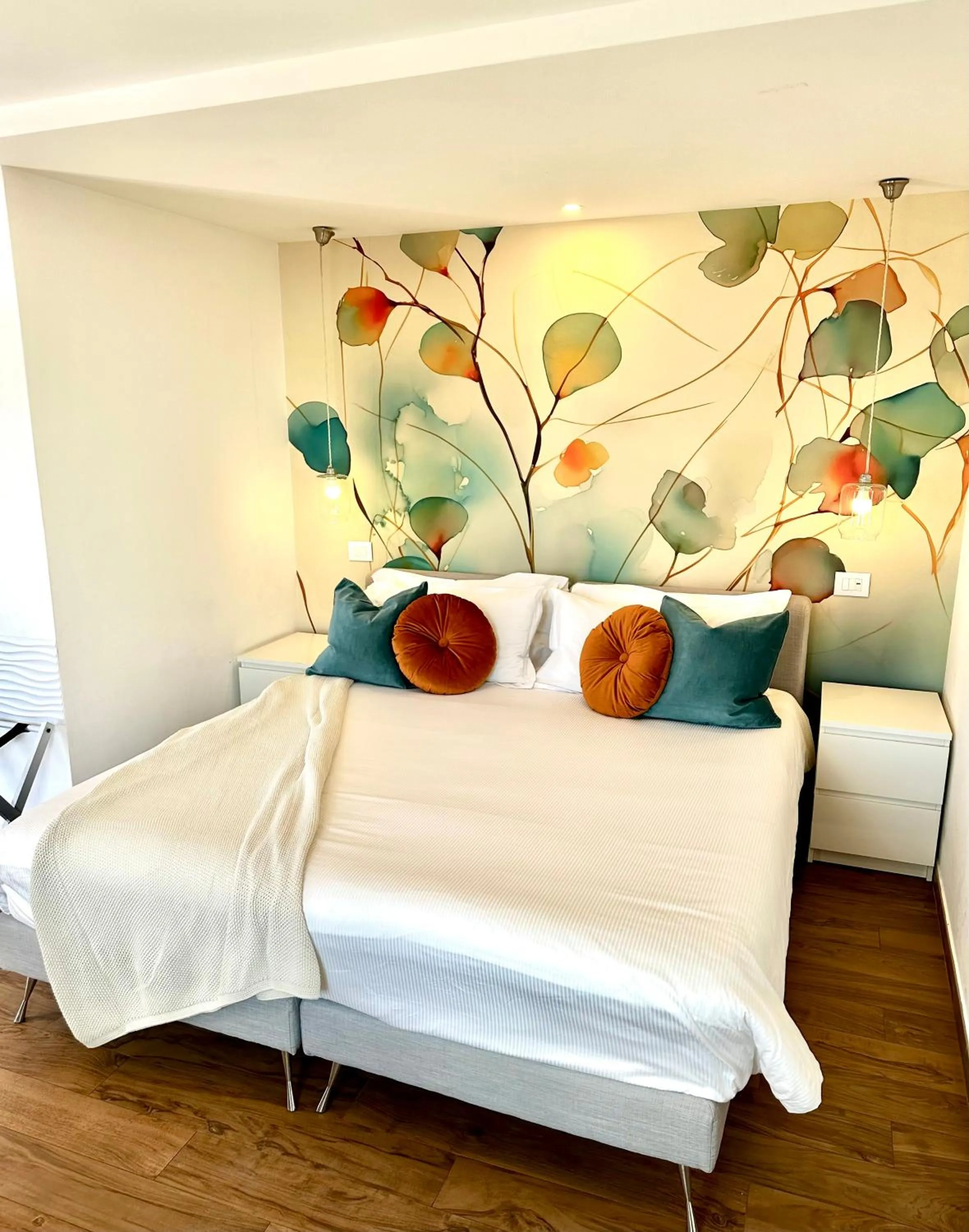 Bed in Villa Greta Hotel Rooms & Suites