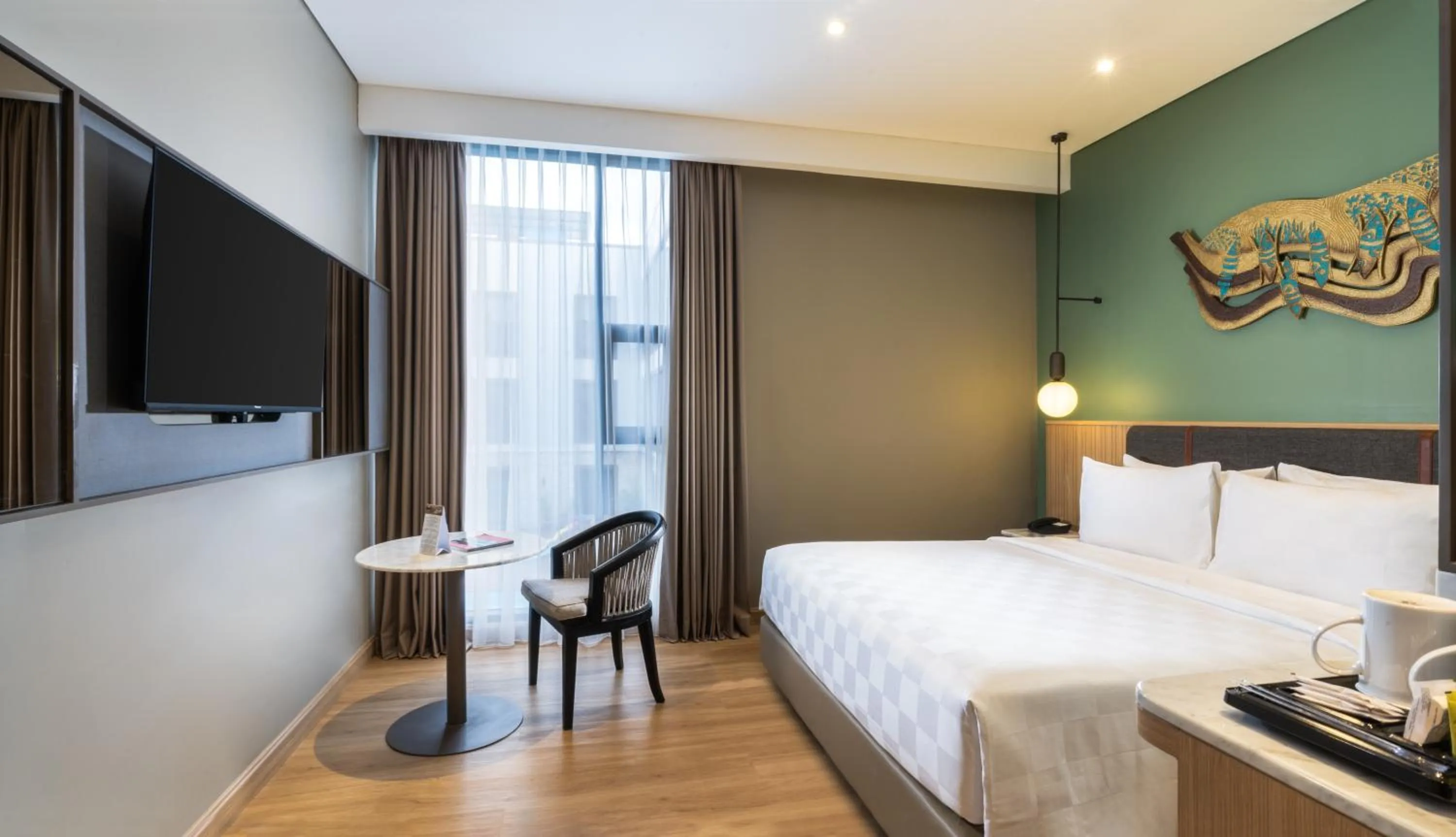 Bedroom, Bed in Swiss-Belinn Indramayu