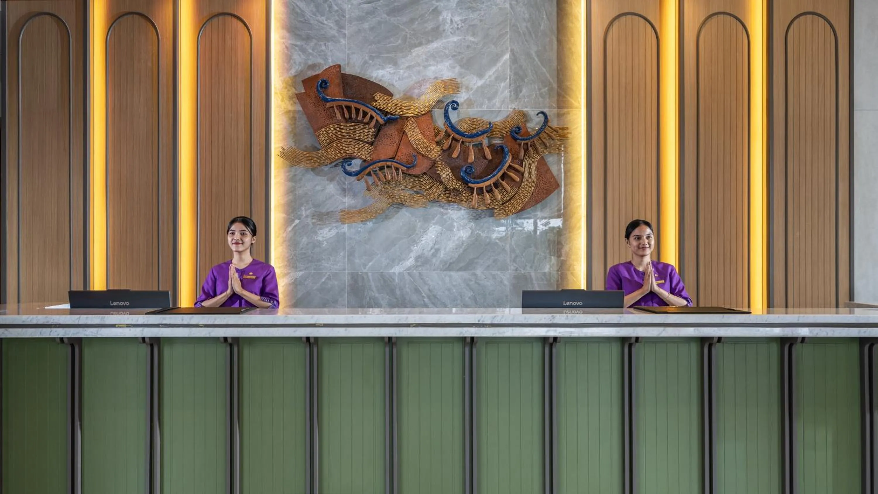 Lobby or reception in Swiss-Belinn Indramayu