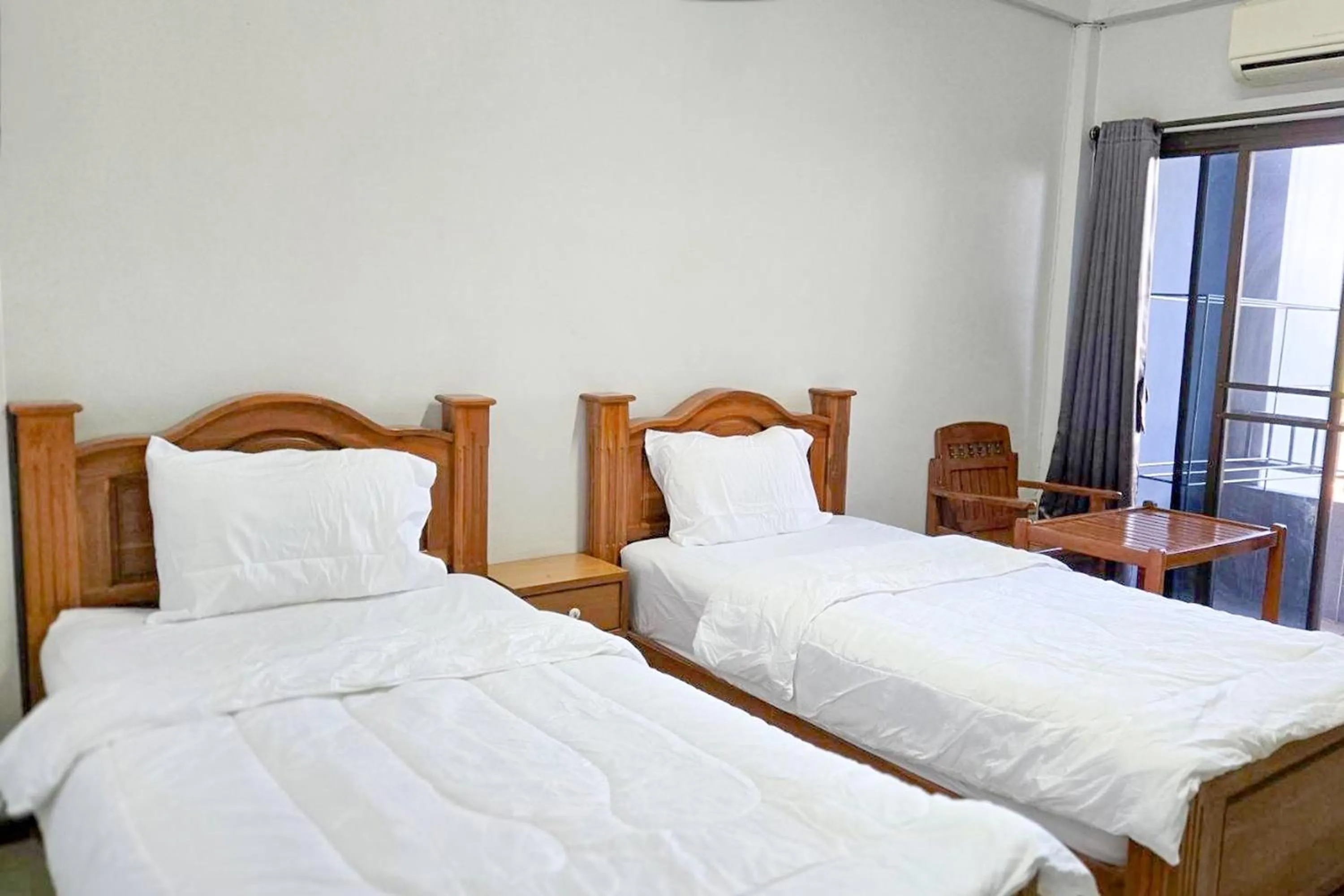 Bed in Jitrawadee Hotel