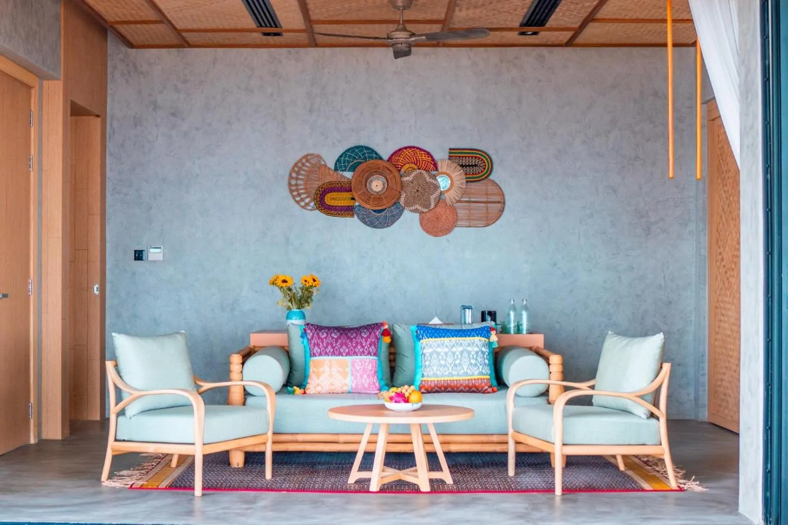 Living room in JATI Koh Russey