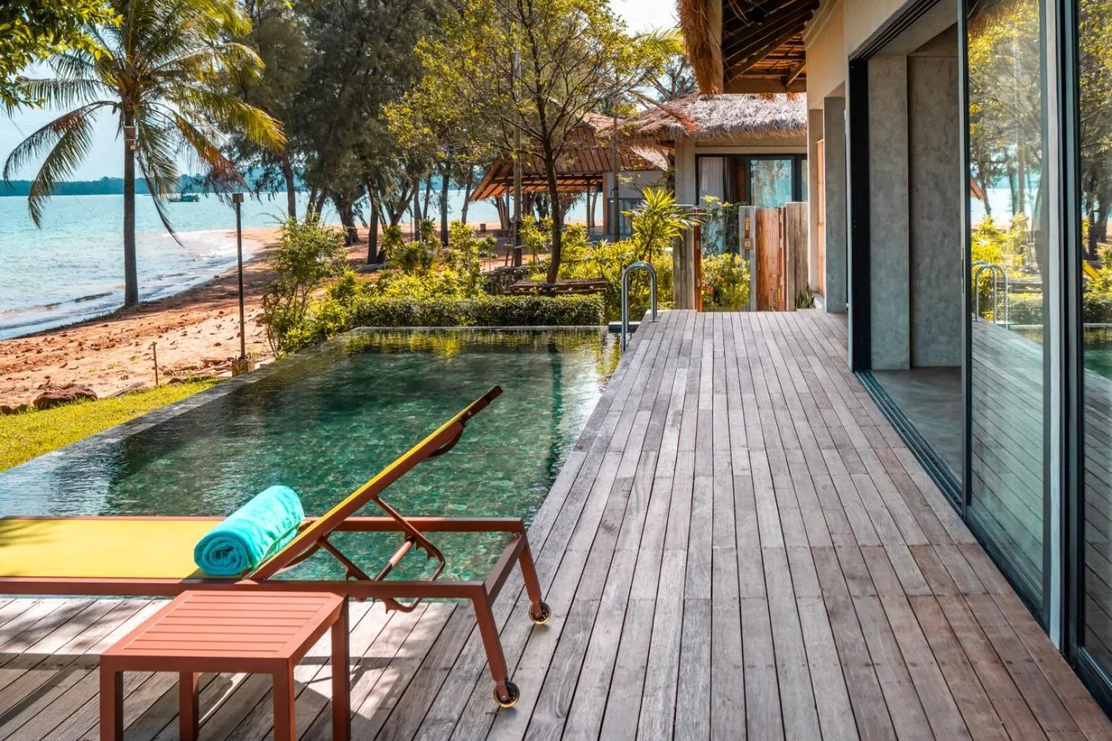 Natural landscape in JATI Koh Russey