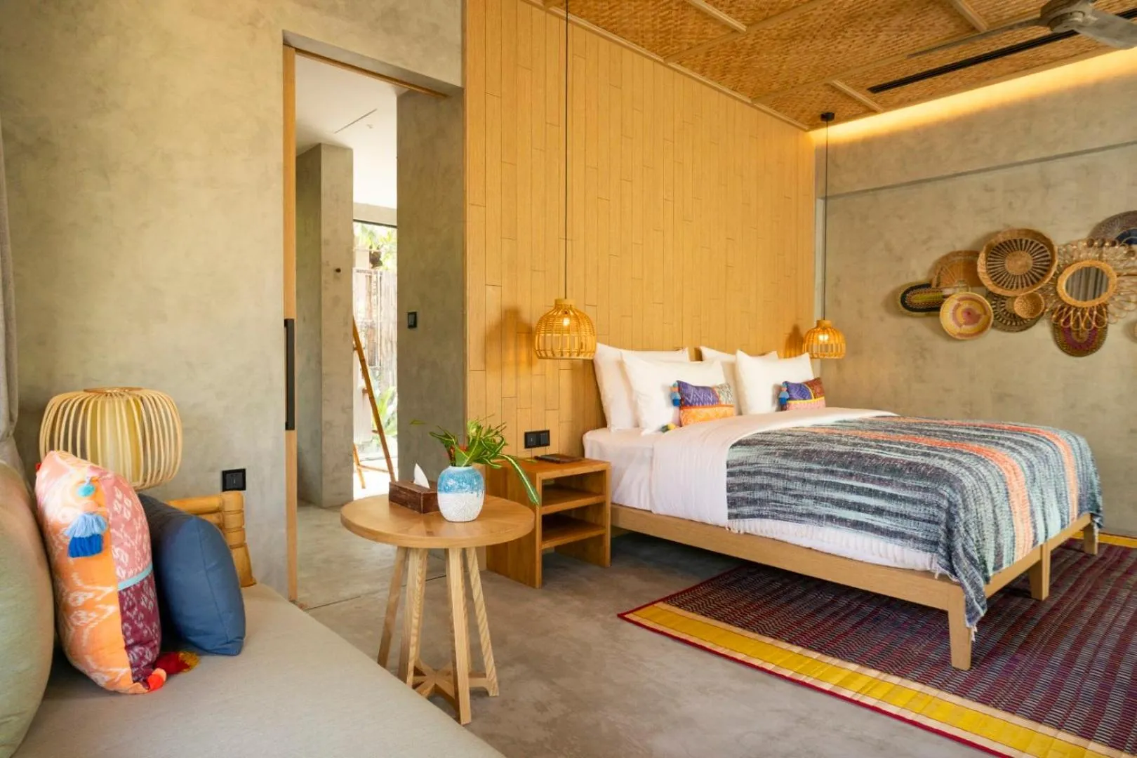 Bedroom, Bed in JATI Koh Russey