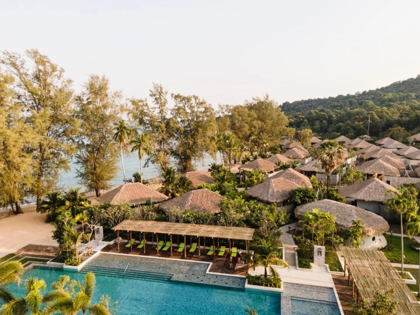 Natural landscape in JATI Koh Russey