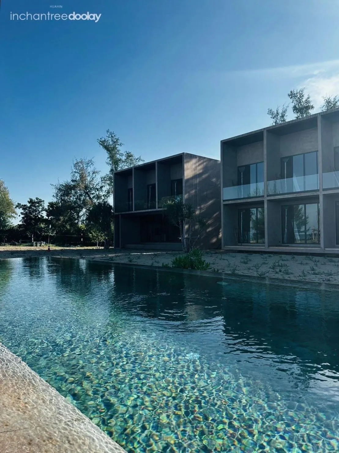 Swimming pool in inchantreedoolay huahin