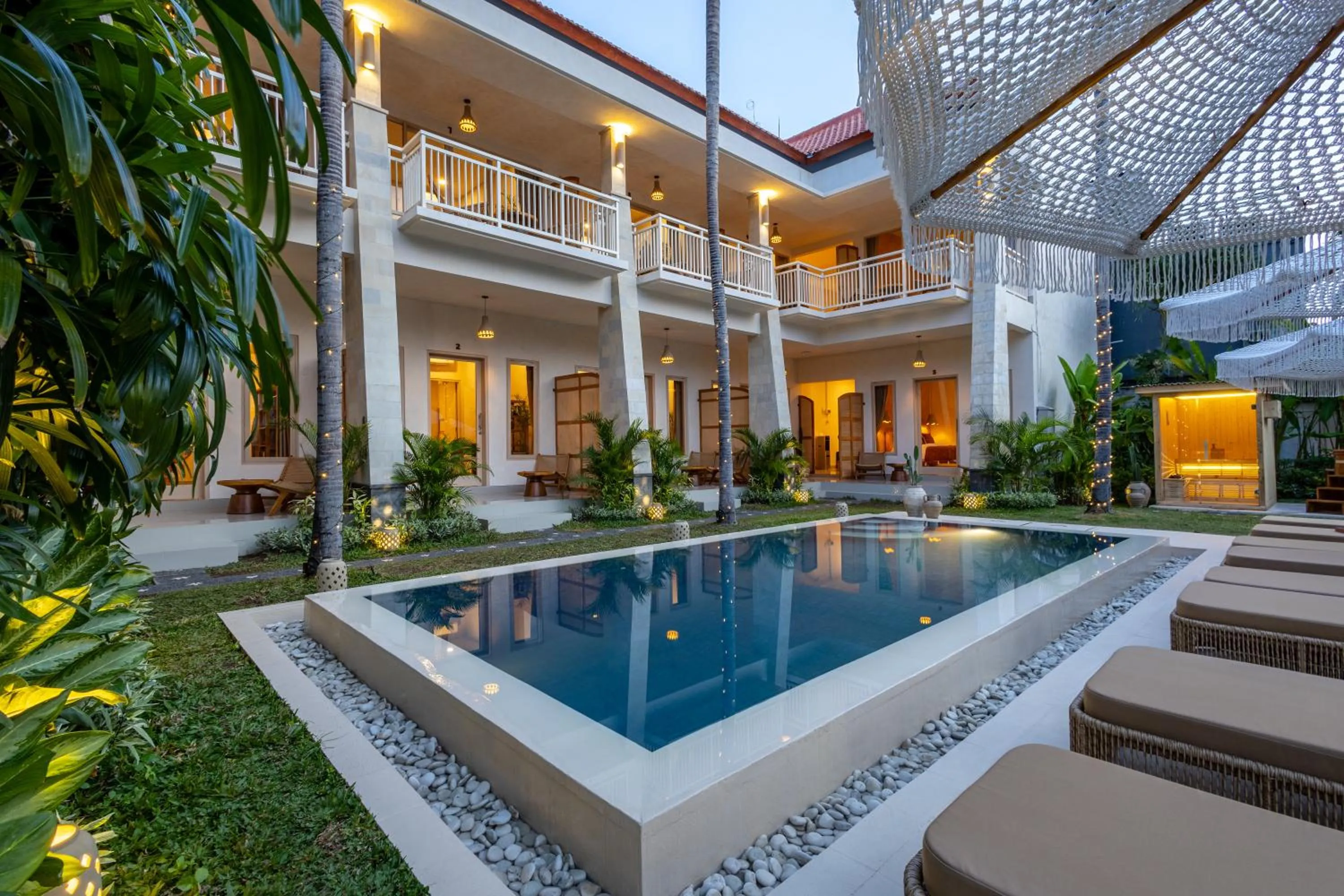 Swimming pool in KALM Bali