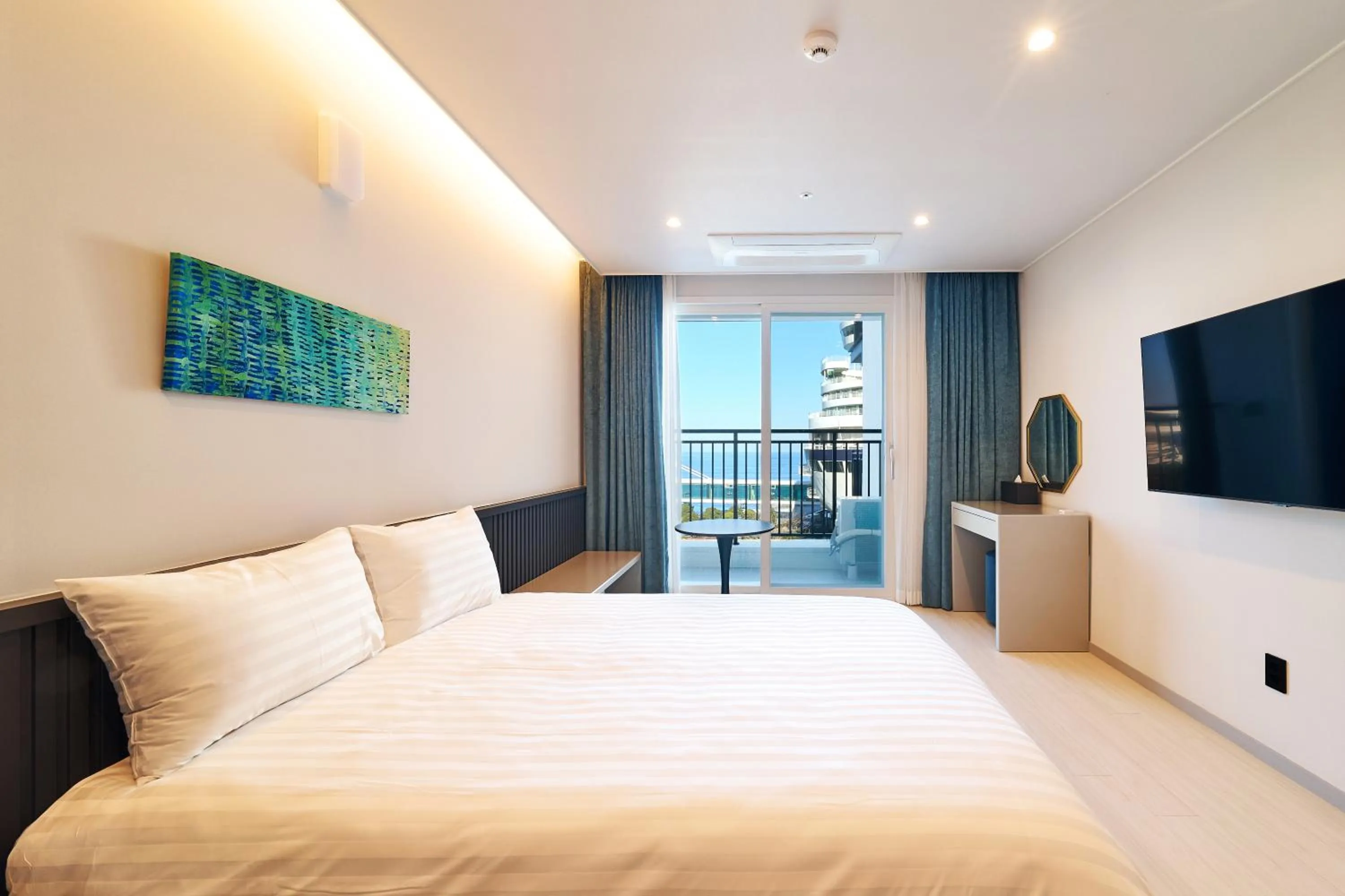 Bed in Hotel Sollavue