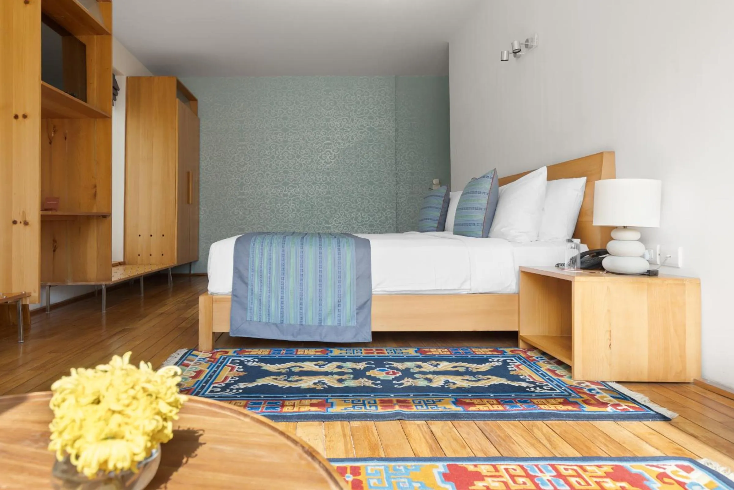 View (from property/room), Bed in Zhiwaling Ascent