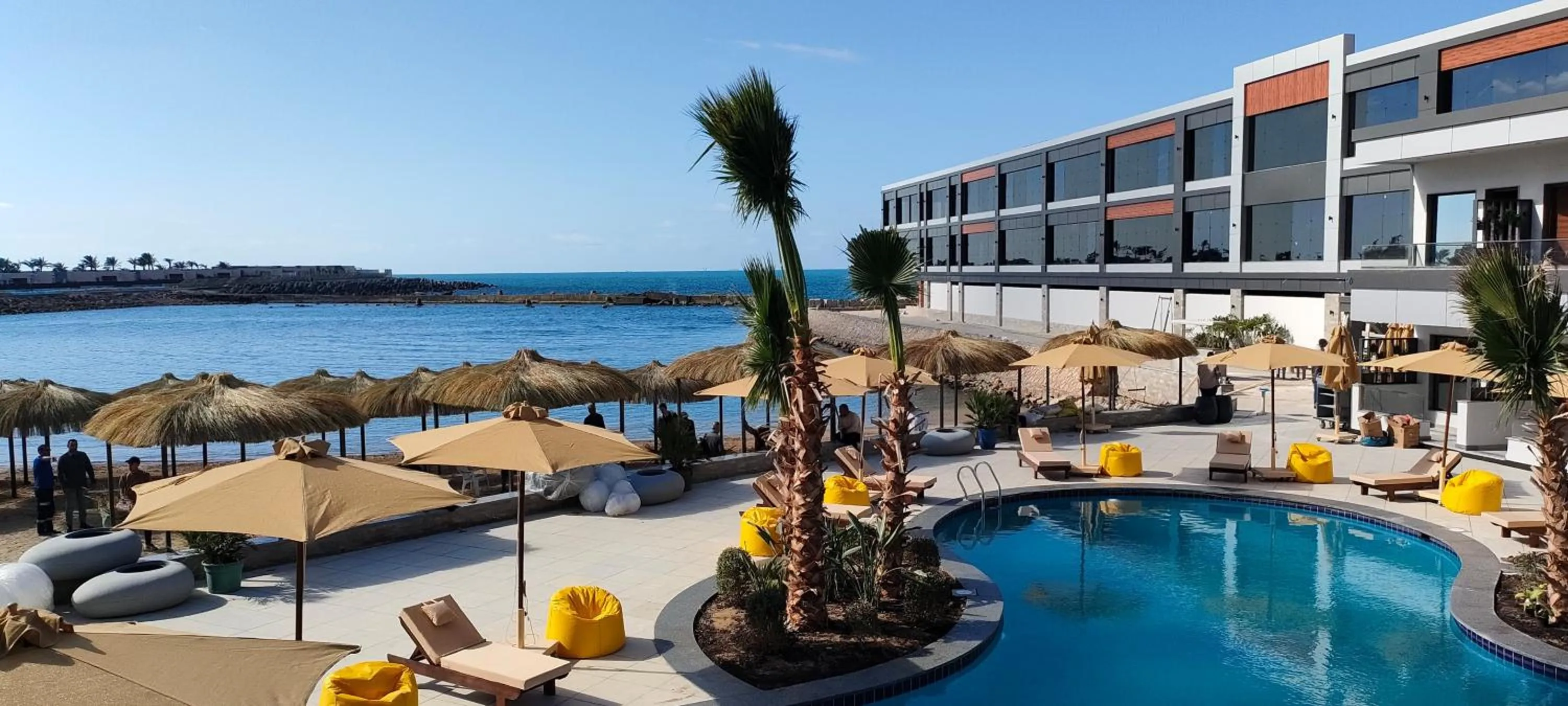 Swimming pool in XU San Stefano Hotel Alexandria