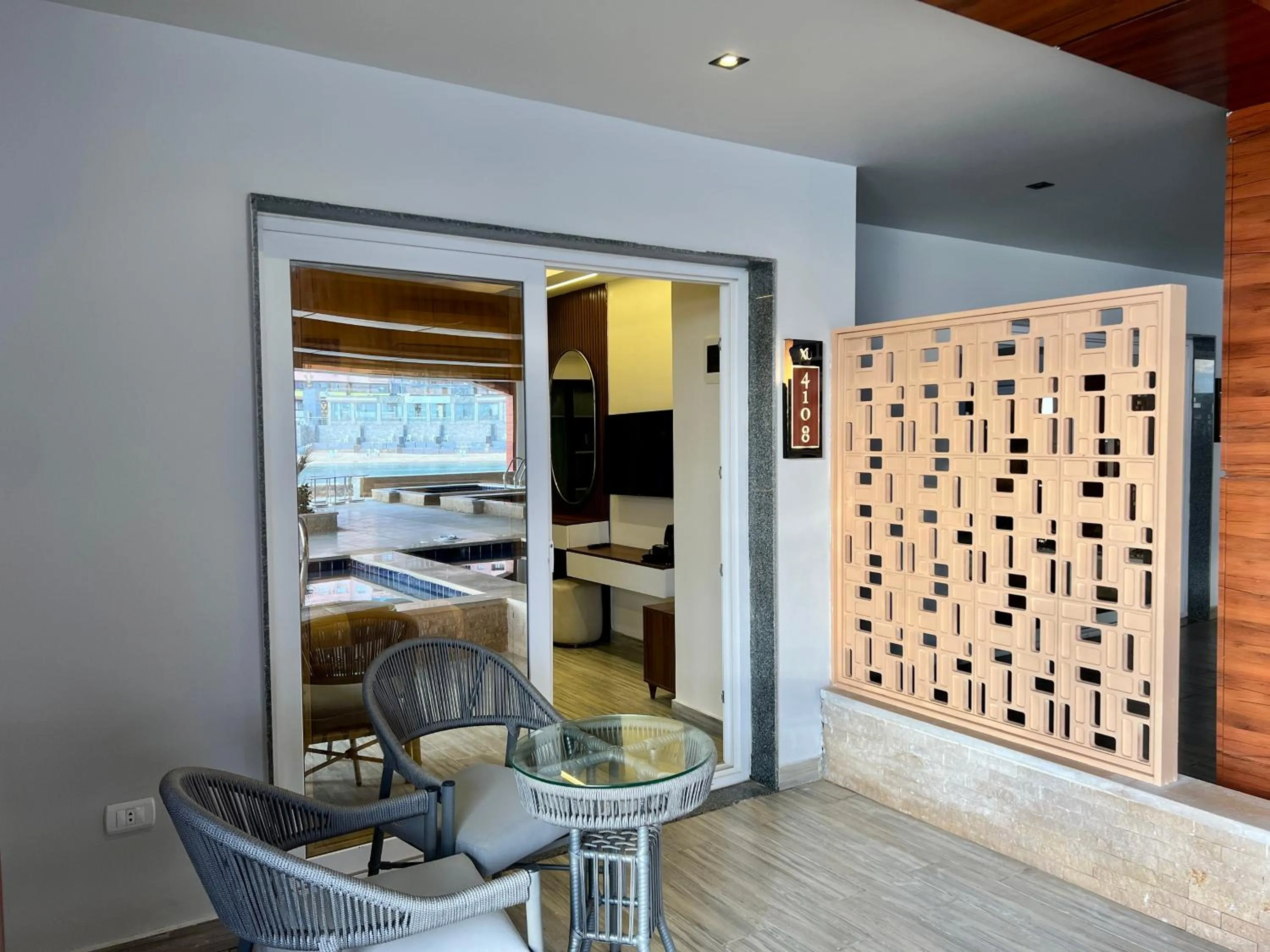 Balcony/Terrace in XU San Stefano Hotel Alexandria