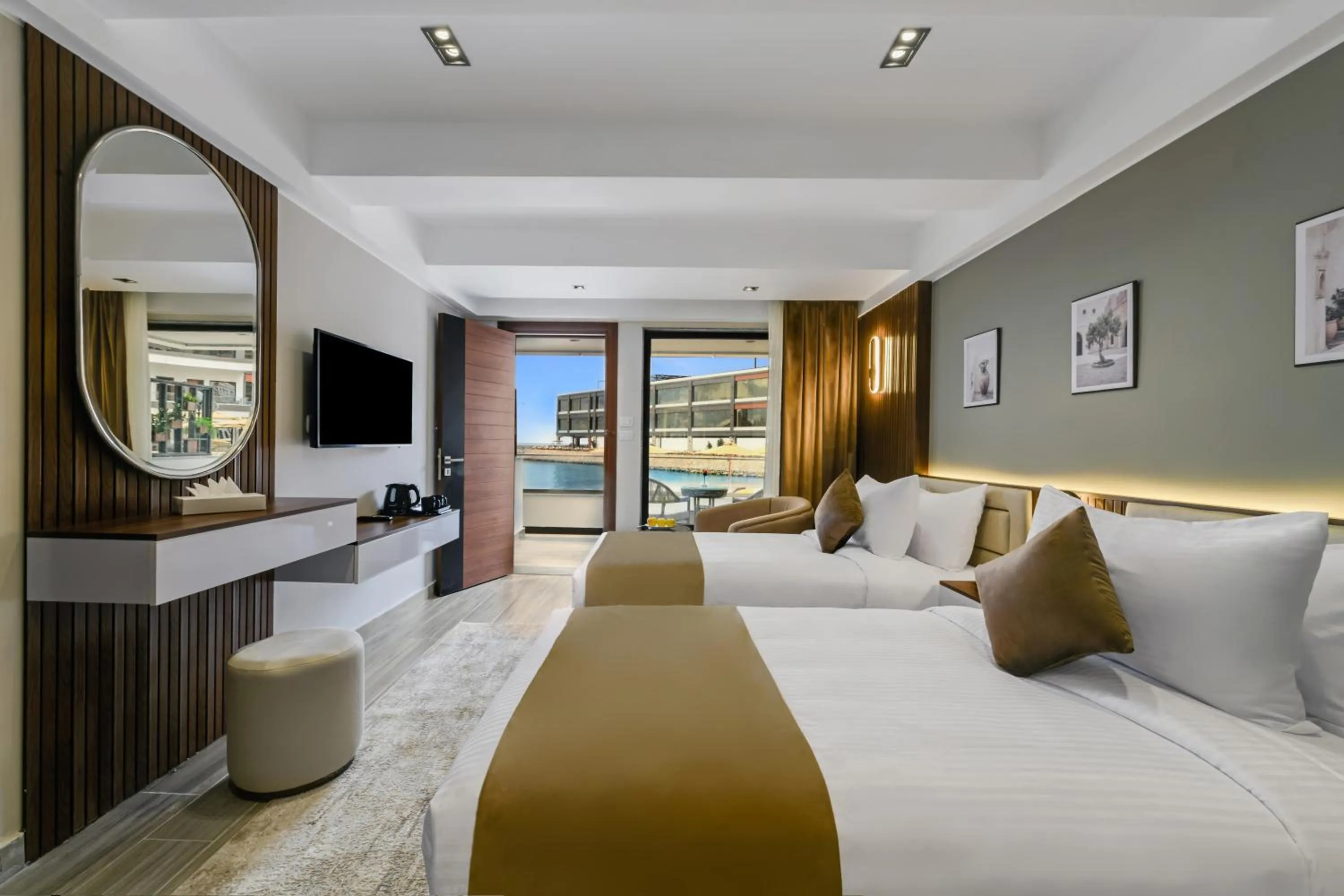 Photo of the whole room, Bed in XU San Stefano Hotel Alexandria