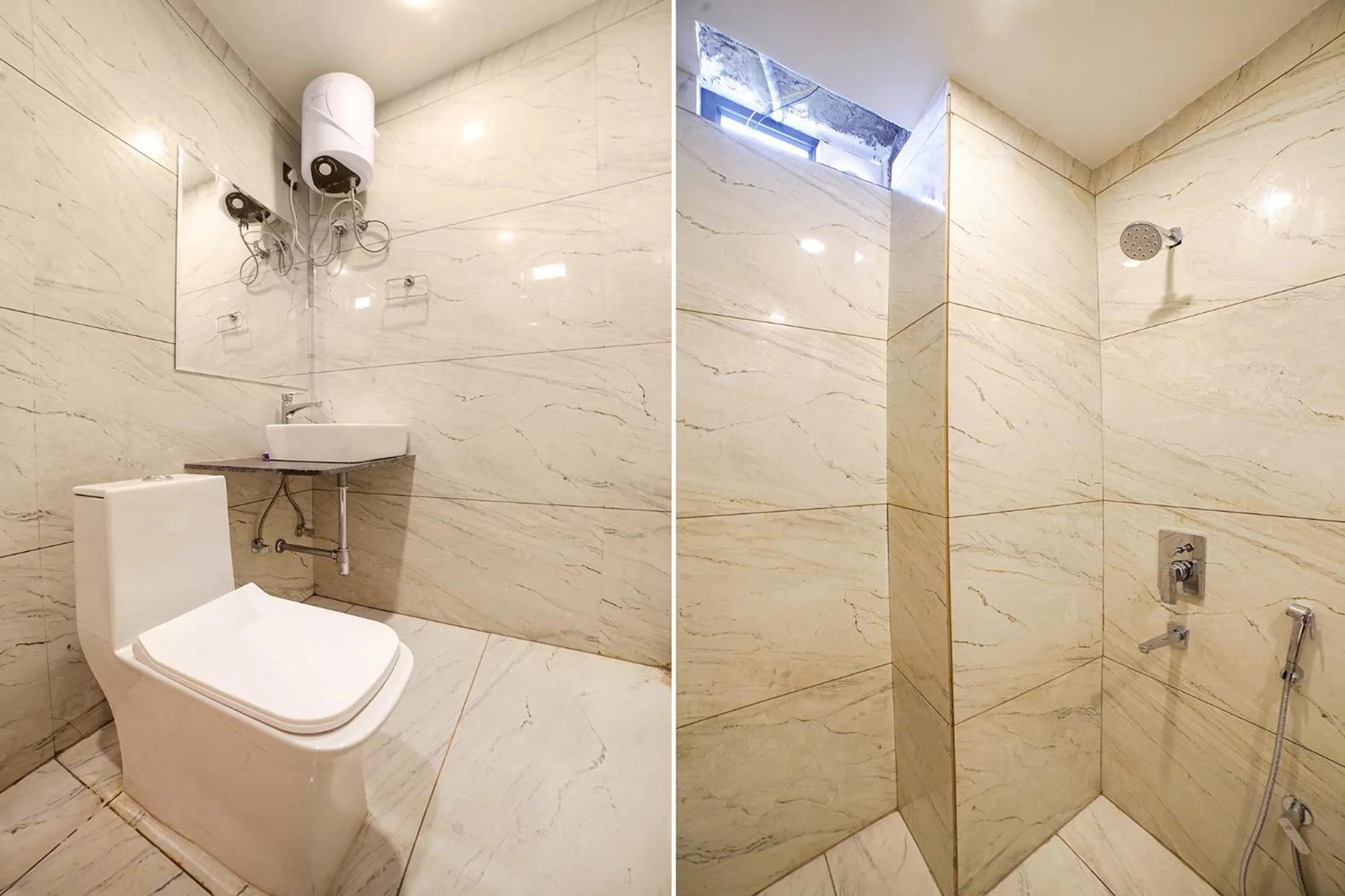 Bathroom in FabHotel Bliss Residency