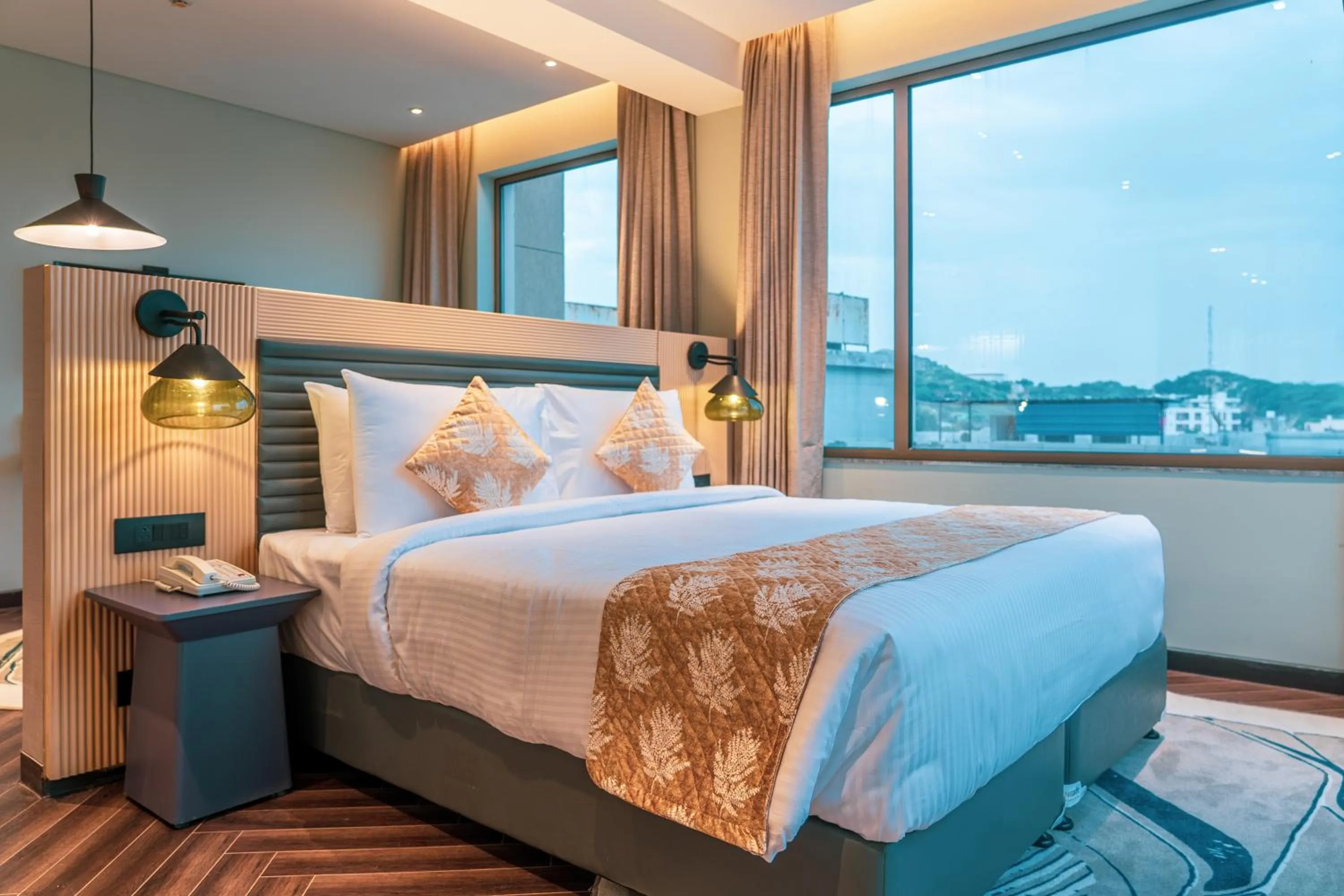 Bed in Ramada Encore By Wyndham Bhiwadi Phool Bagh Chowk