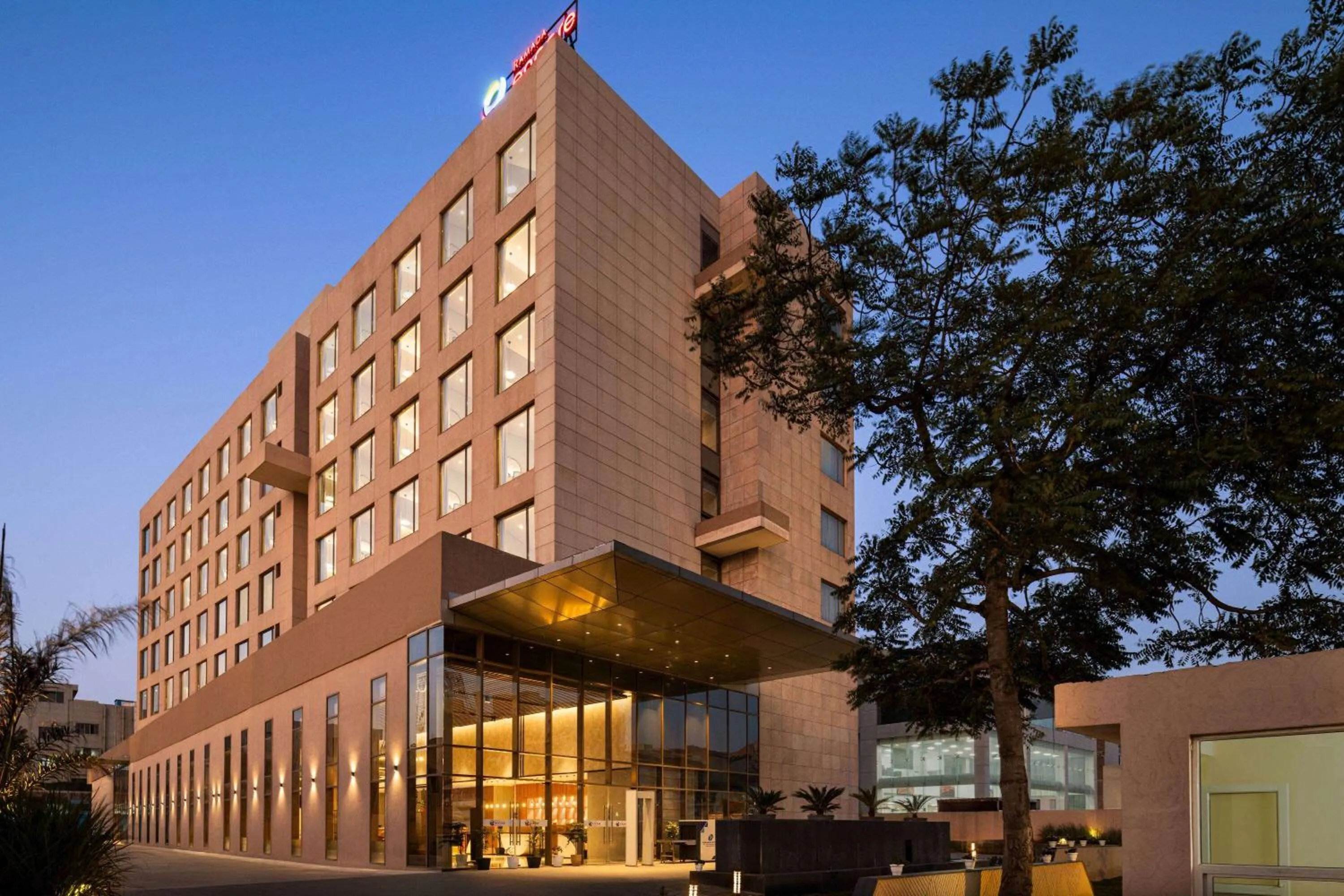 Property building in Ramada Encore By Wyndham Bhiwadi Phool Bagh Chowk