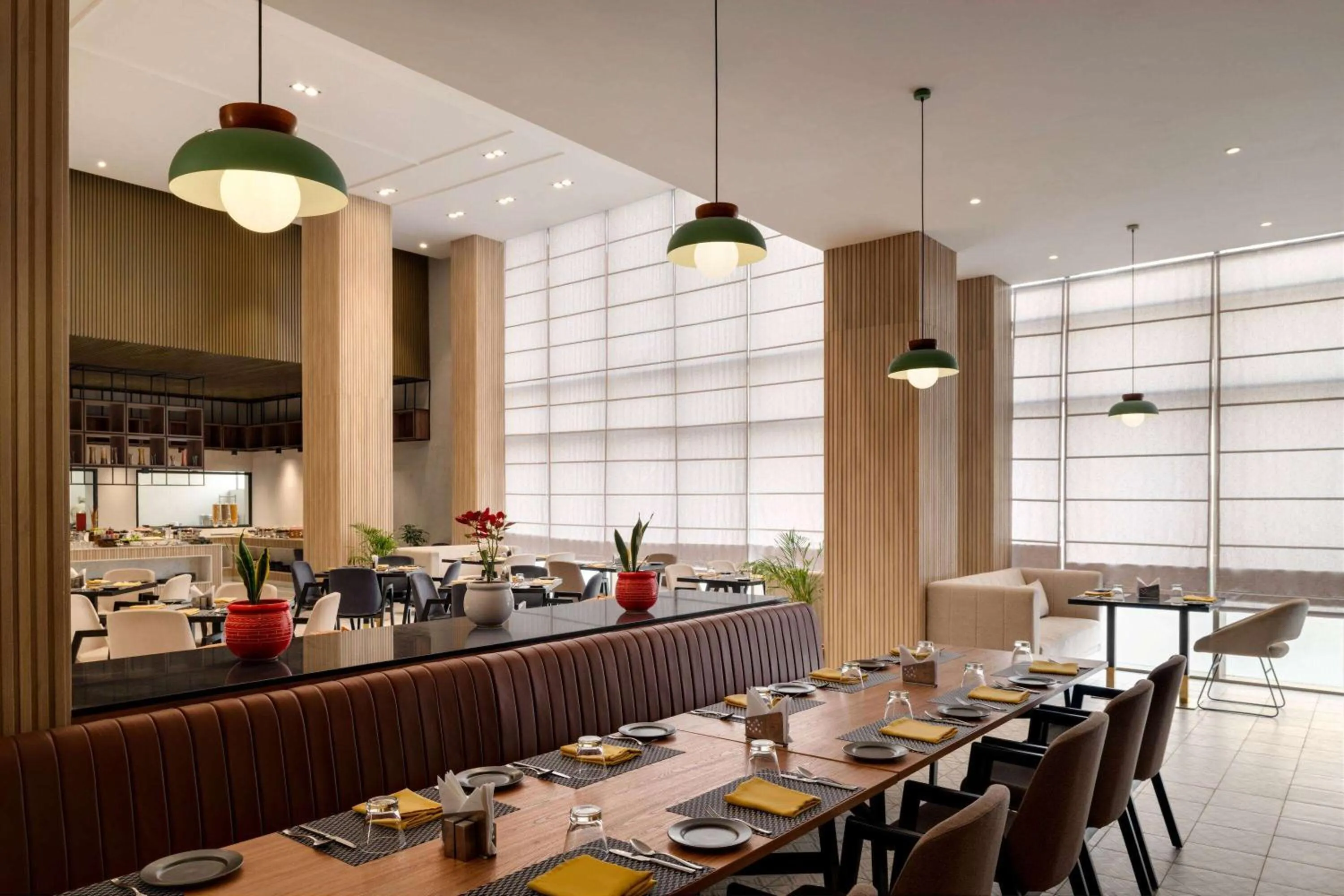 Restaurant/places to eat in Ramada Encore By Wyndham Bhiwadi Phool Bagh Chowk