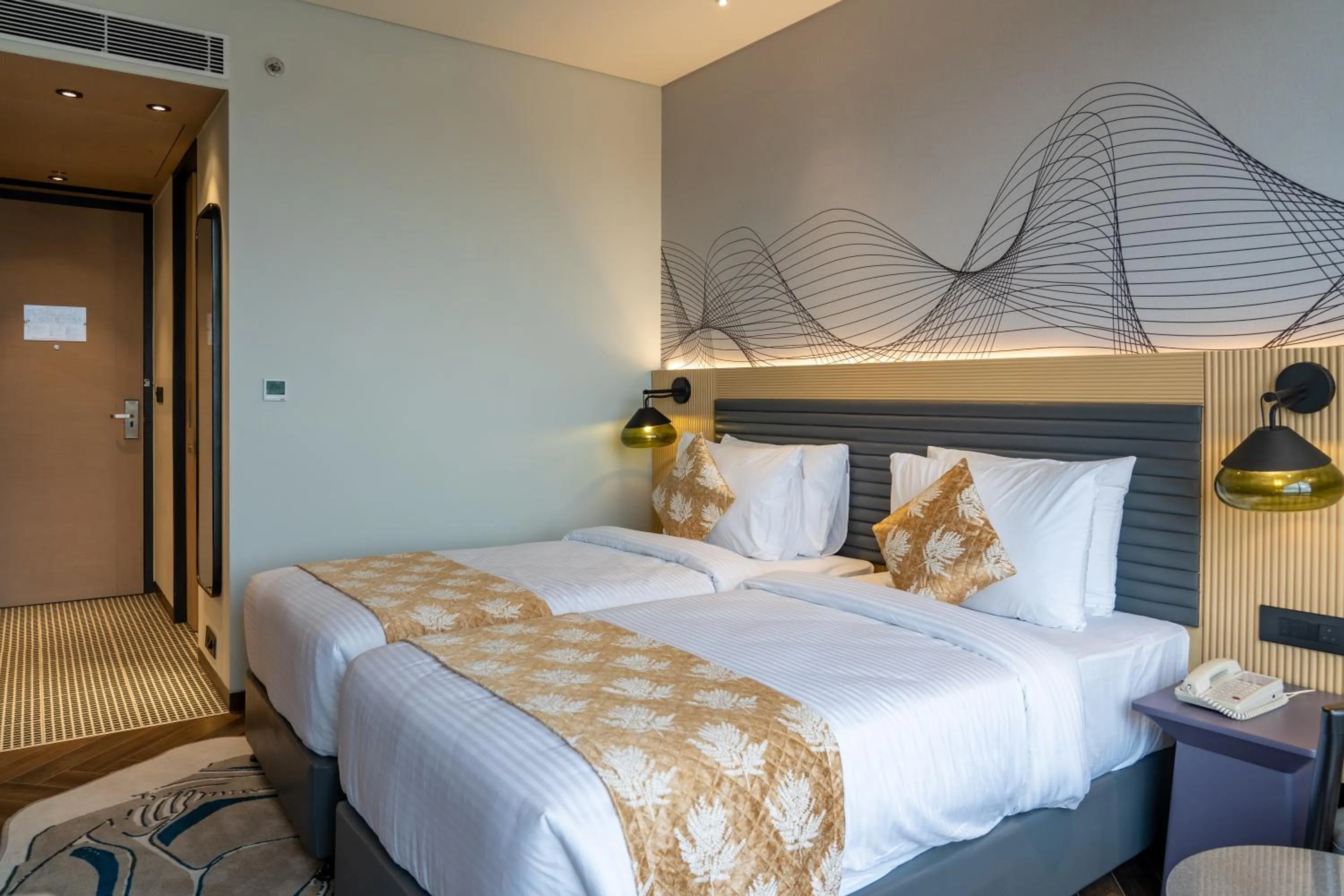 Bed in Ramada Encore By Wyndham Bhiwadi Phool Bagh Chowk