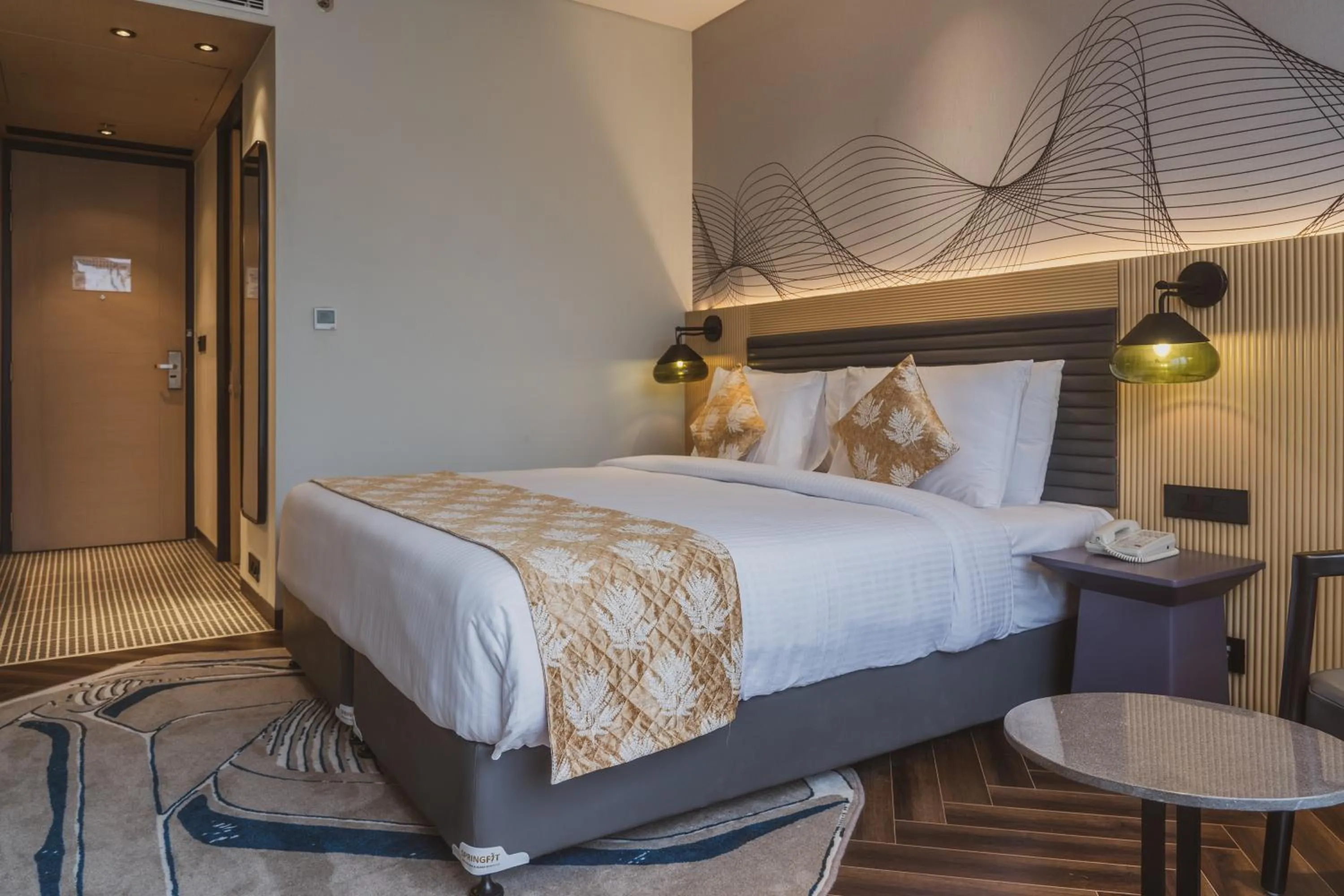 Bed in Ramada Encore By Wyndham Bhiwadi Phool Bagh Chowk