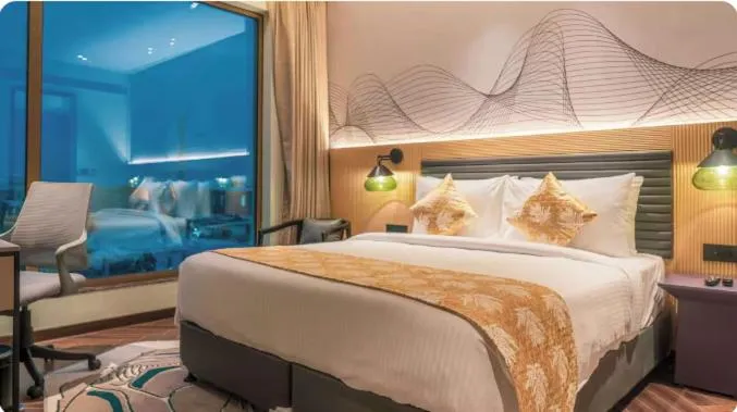 Bed in Ramada Encore By Wyndham Bhiwadi Phool Bagh Chowk