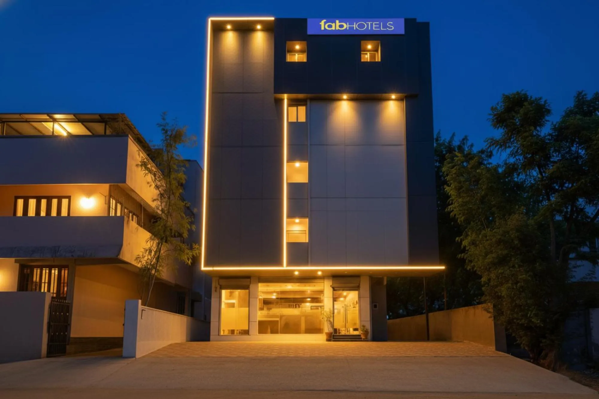 Property building in FabHotel GT Empire