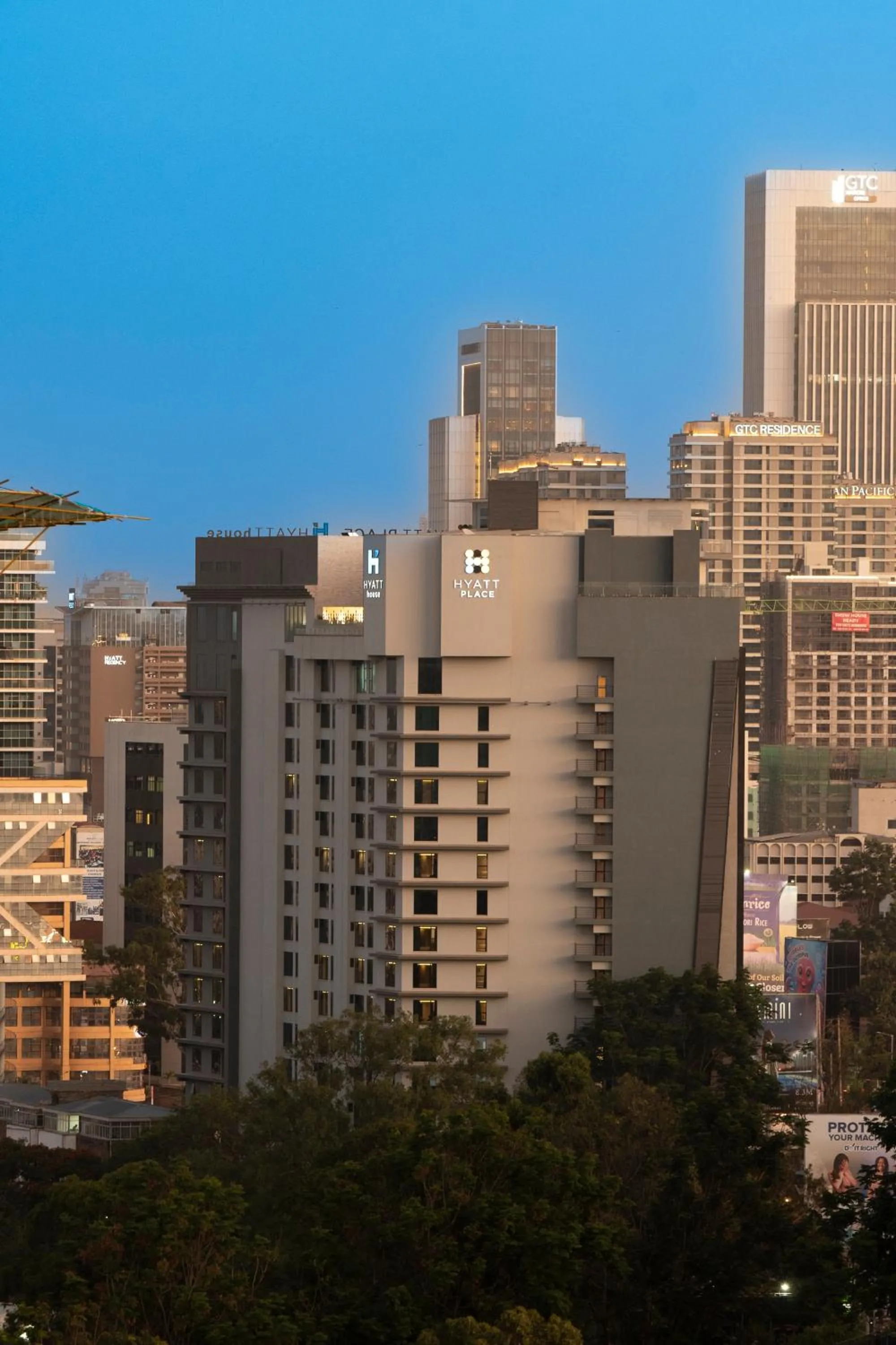 Property building in Hyatt Place Nairobi Westlands