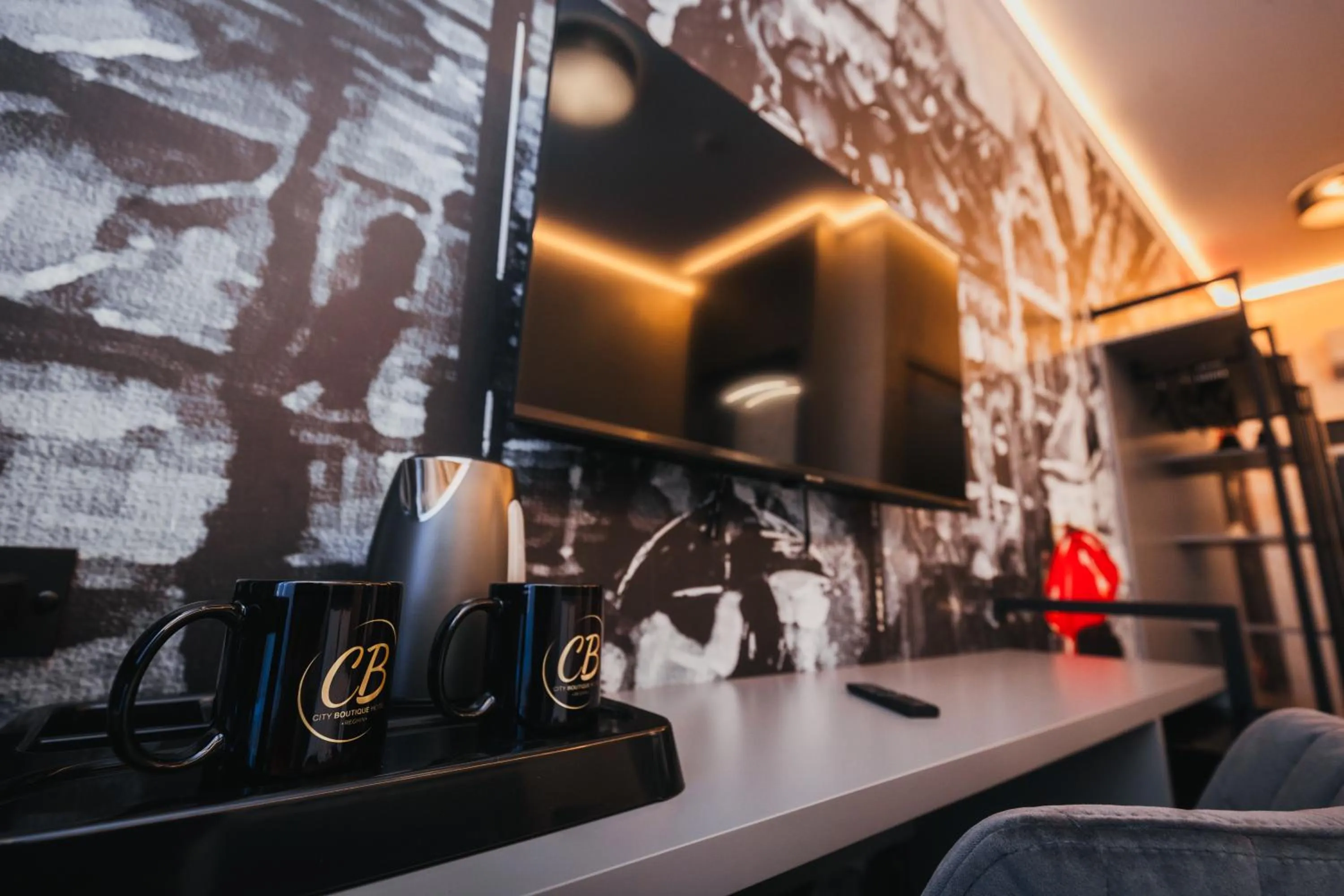 minibar in City Boutique Hotel Reghin